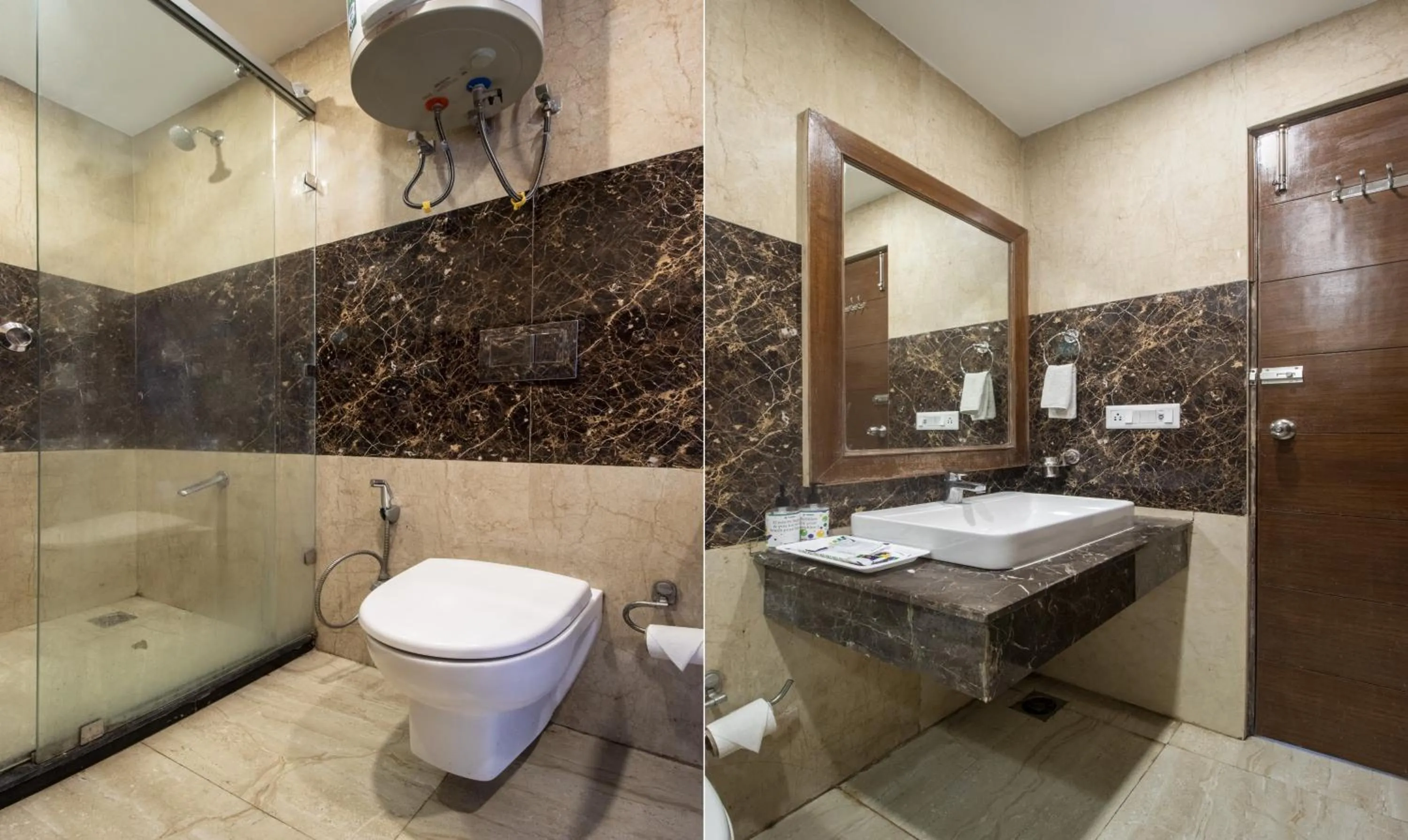 Bathroom in Treebo Premium Queens Of Hills Near Mall Road Area