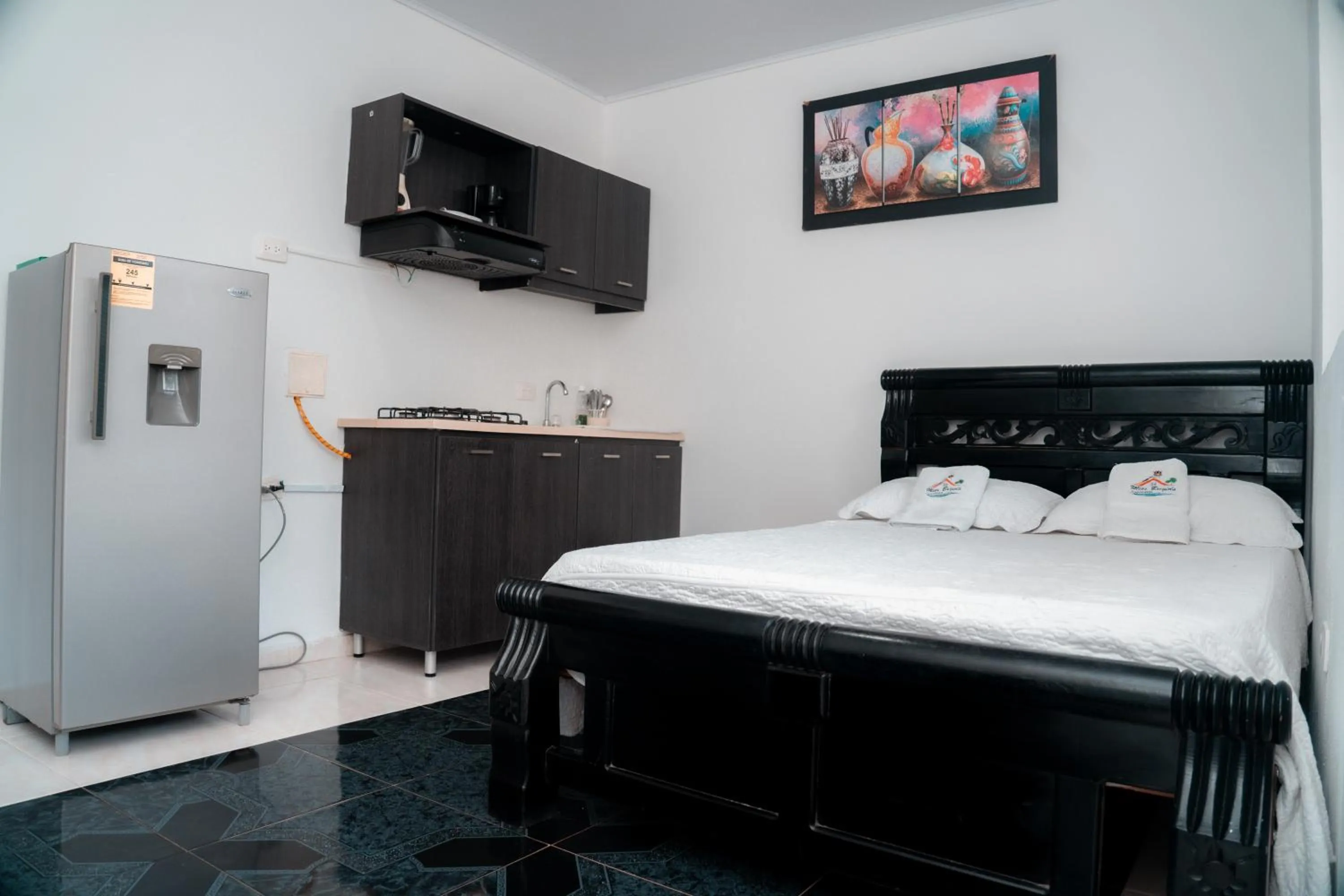 Bed in Apartamento Miss Brigida