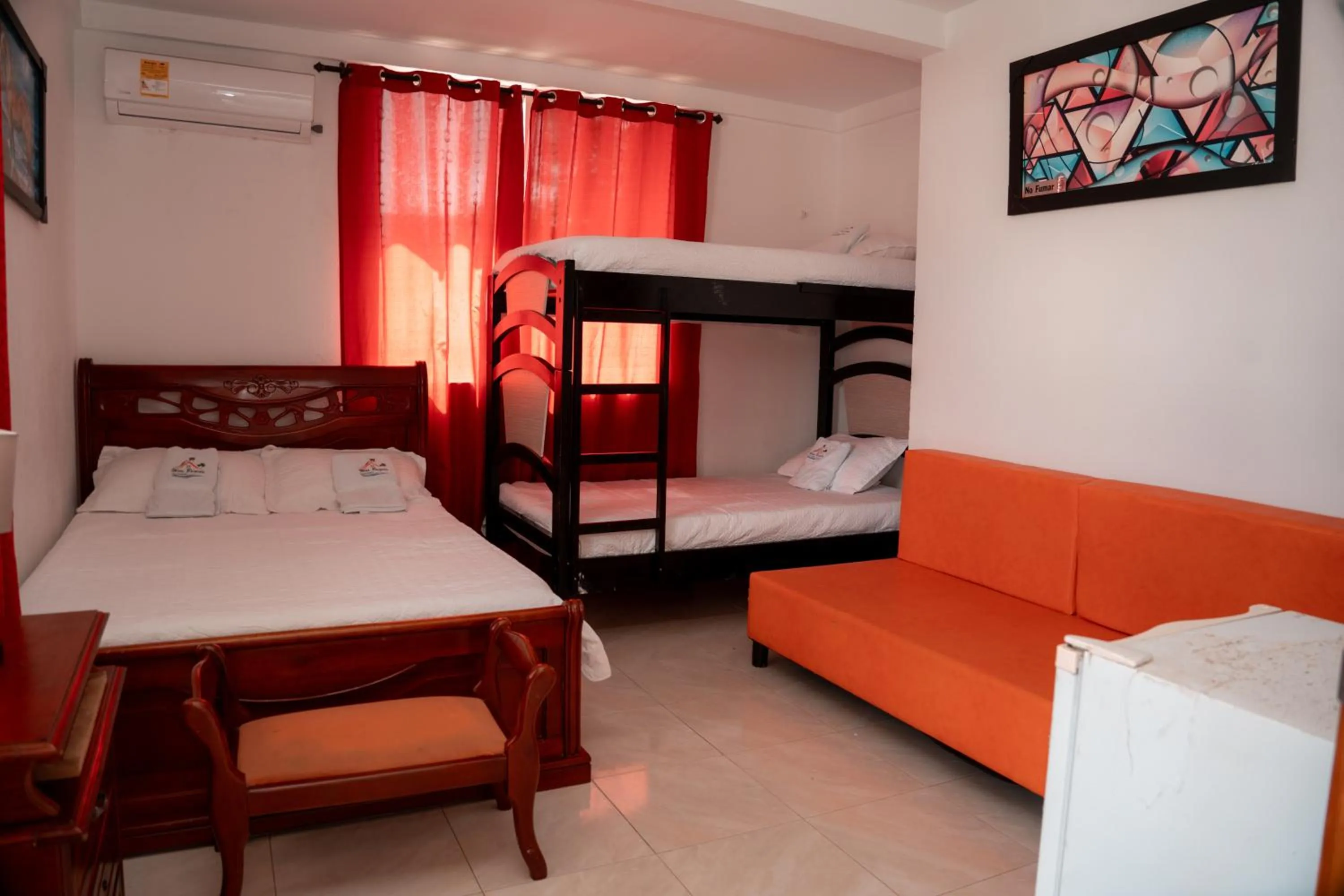 Bed in Apartamento Miss Brigida