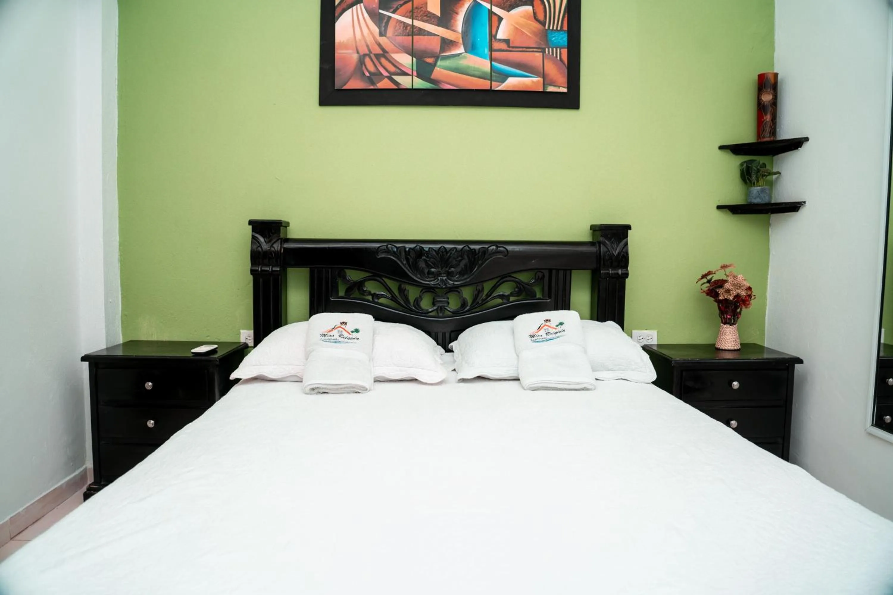 Bed in Apartamento Miss Brigida