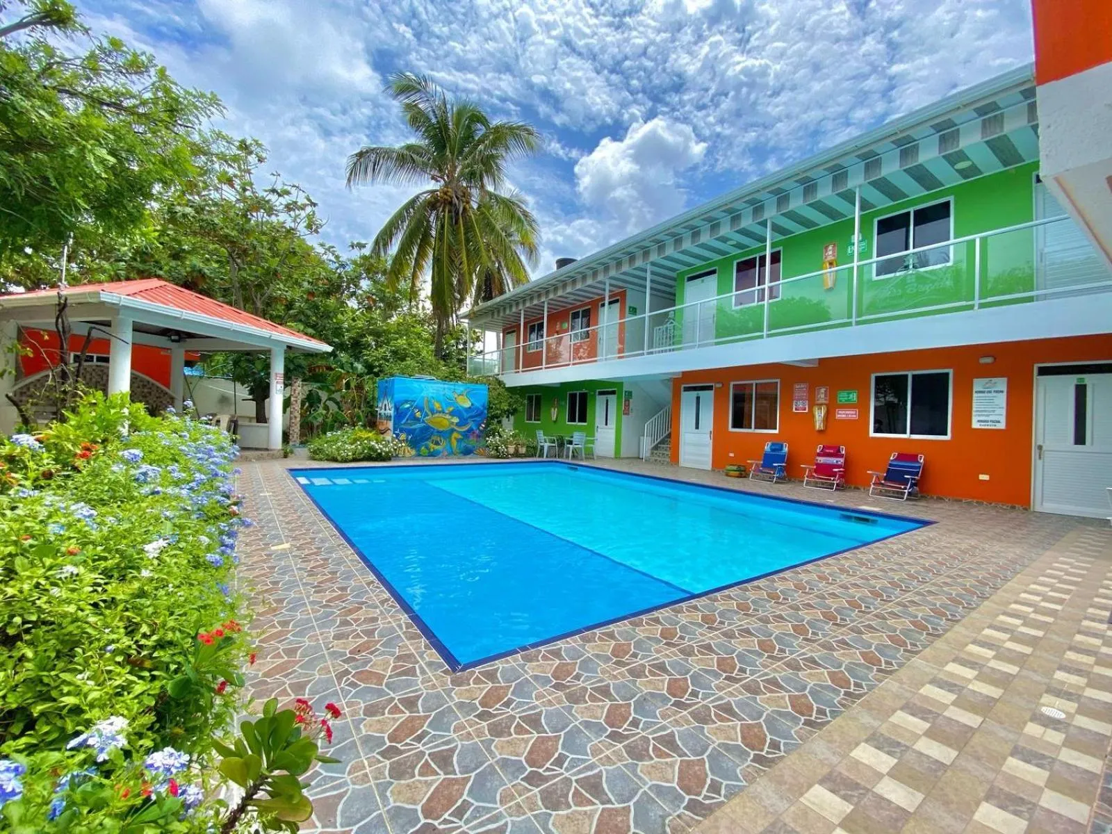 Swimming pool in Apartamento Miss Brigida