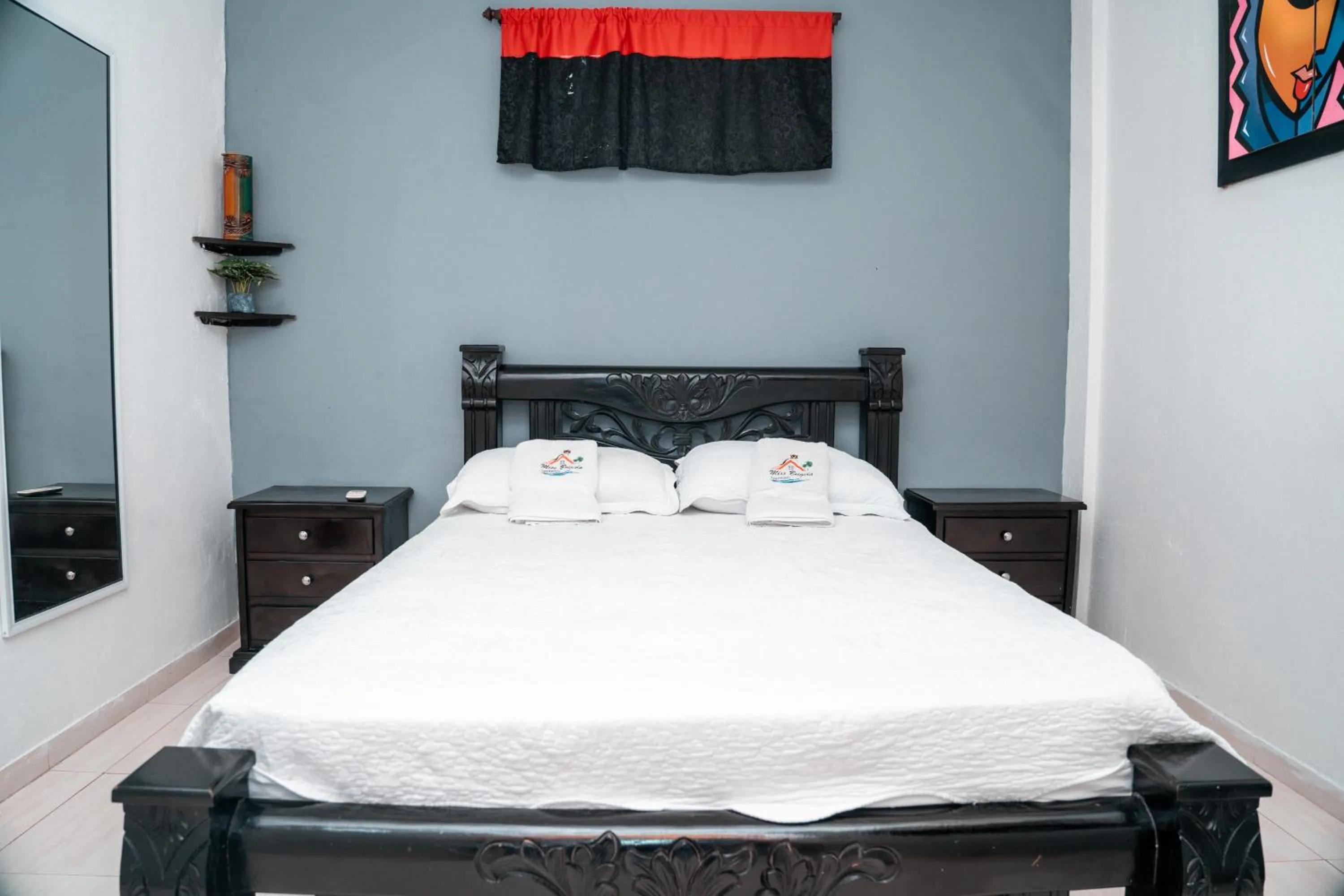 Bed in Apartamento Miss Brigida