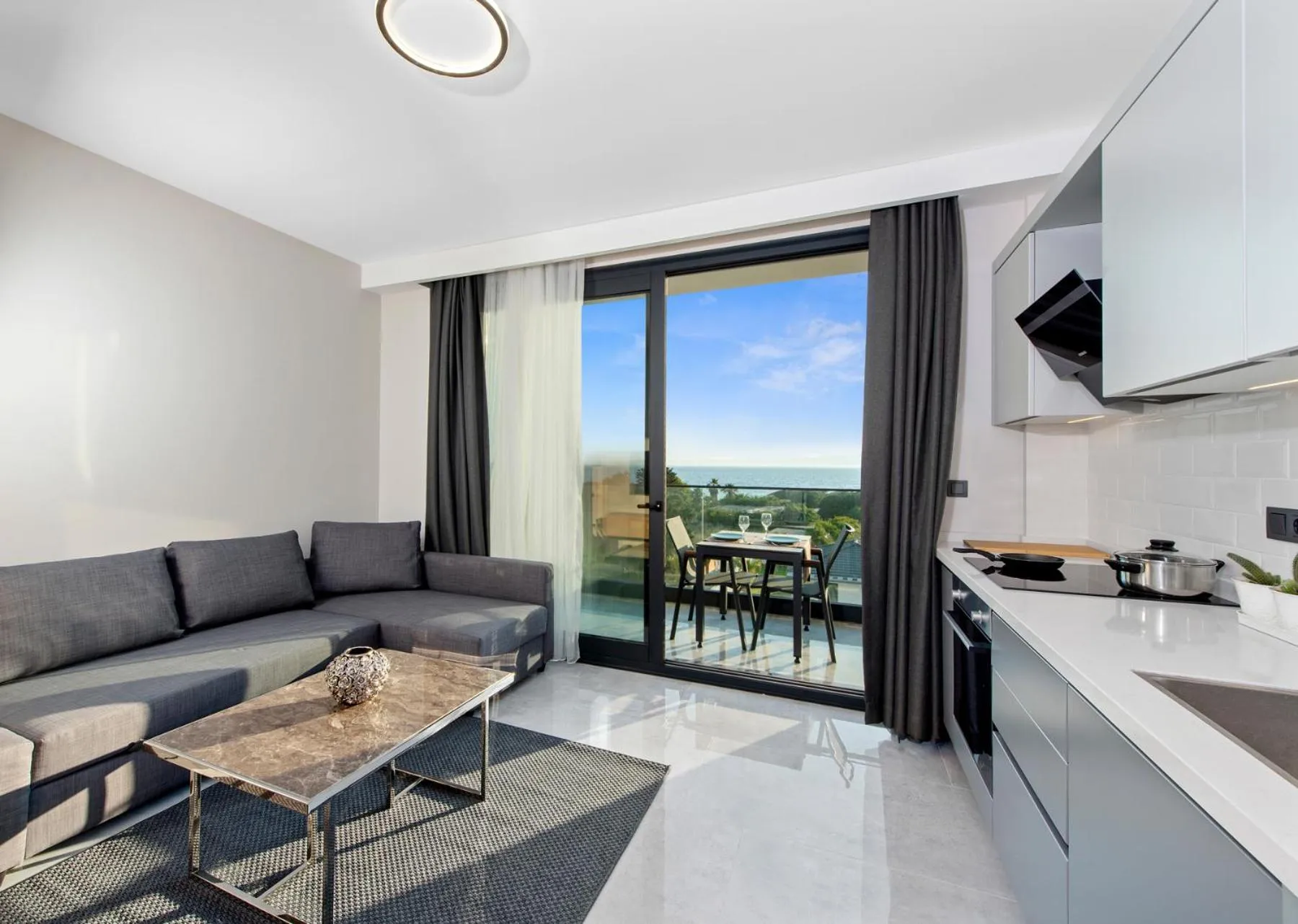 Living room in KADAGAN SUİTES AYASARANDA