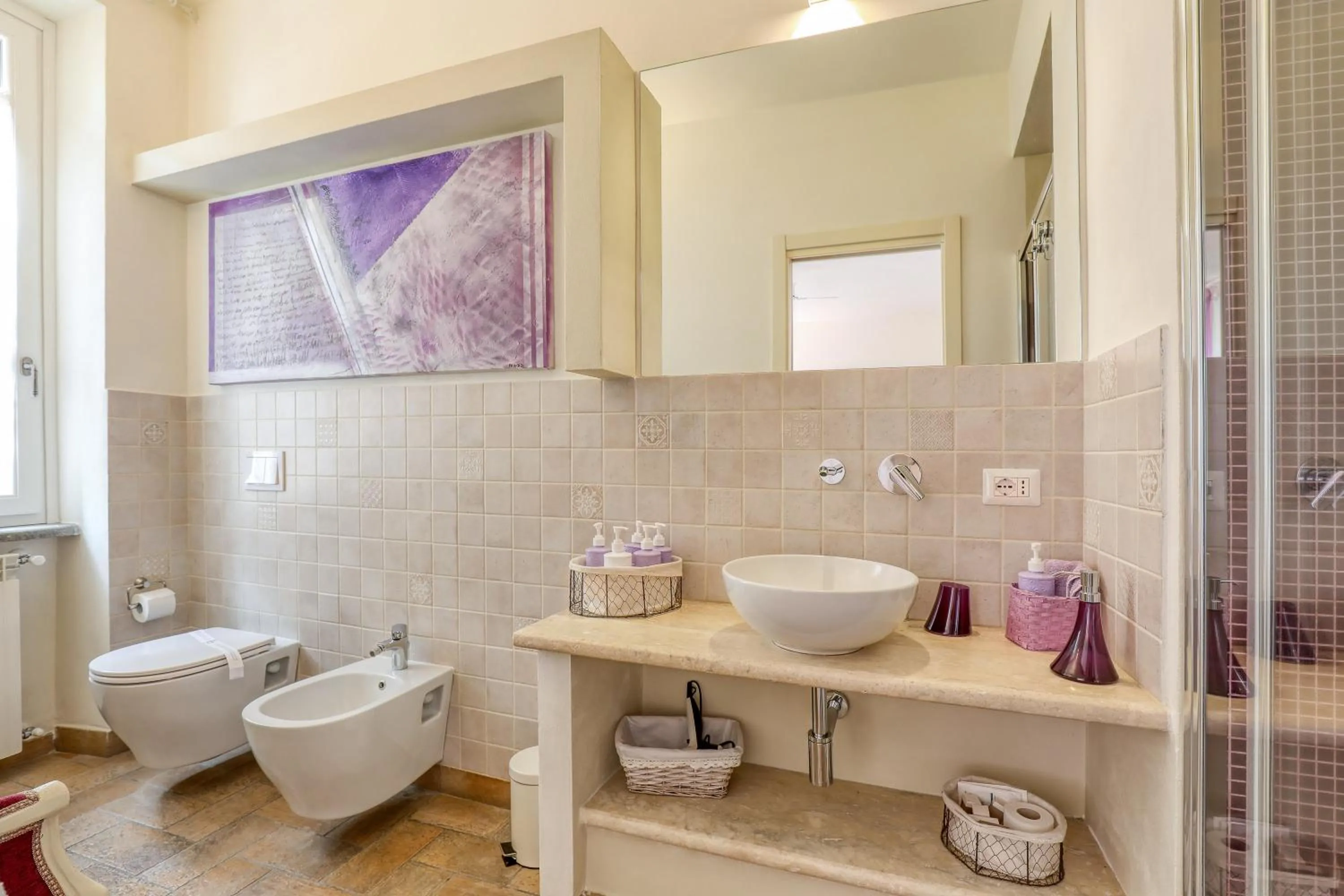 Bathroom in Viterbo Antica - centro storico