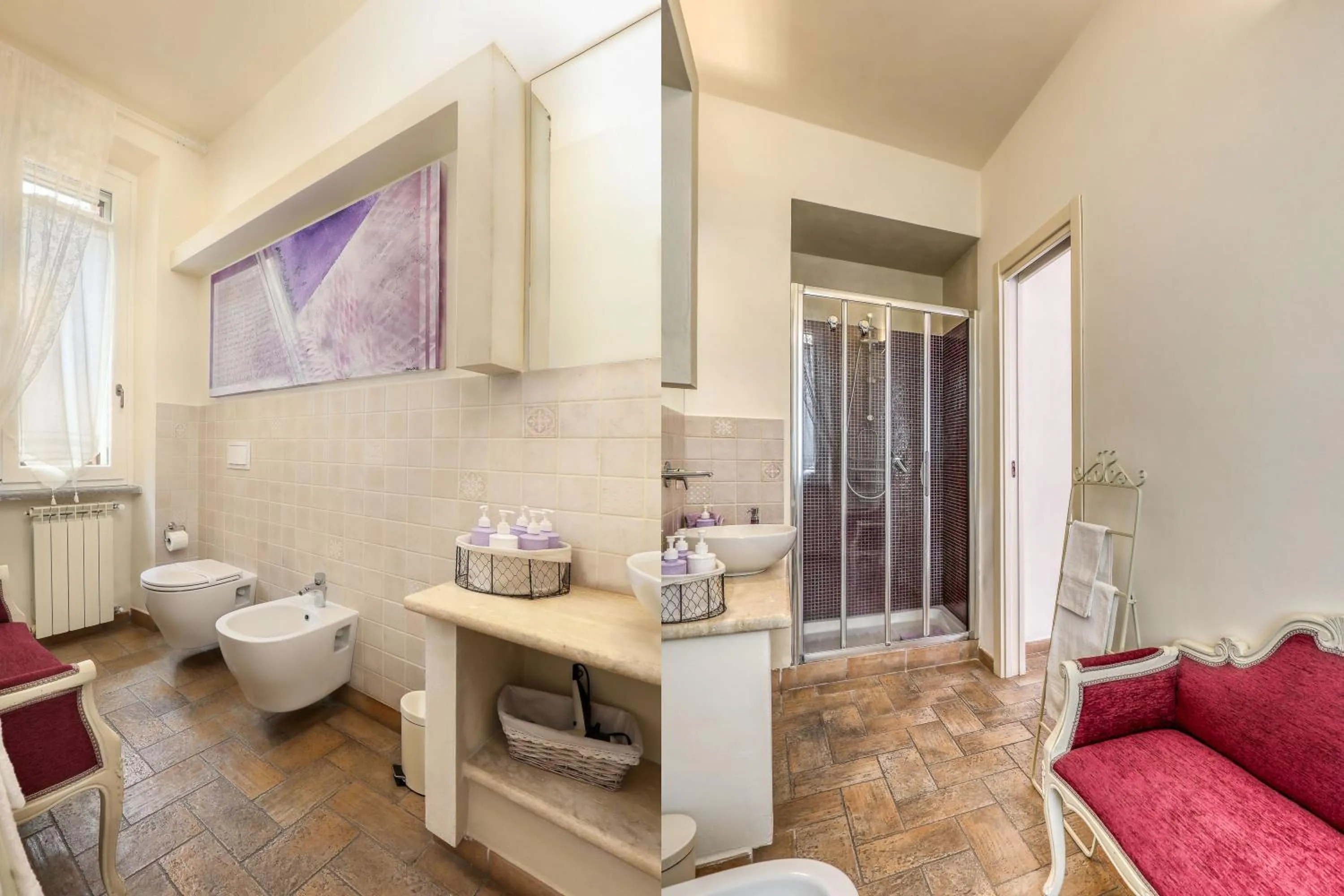 Bathroom in Viterbo Antica - centro storico