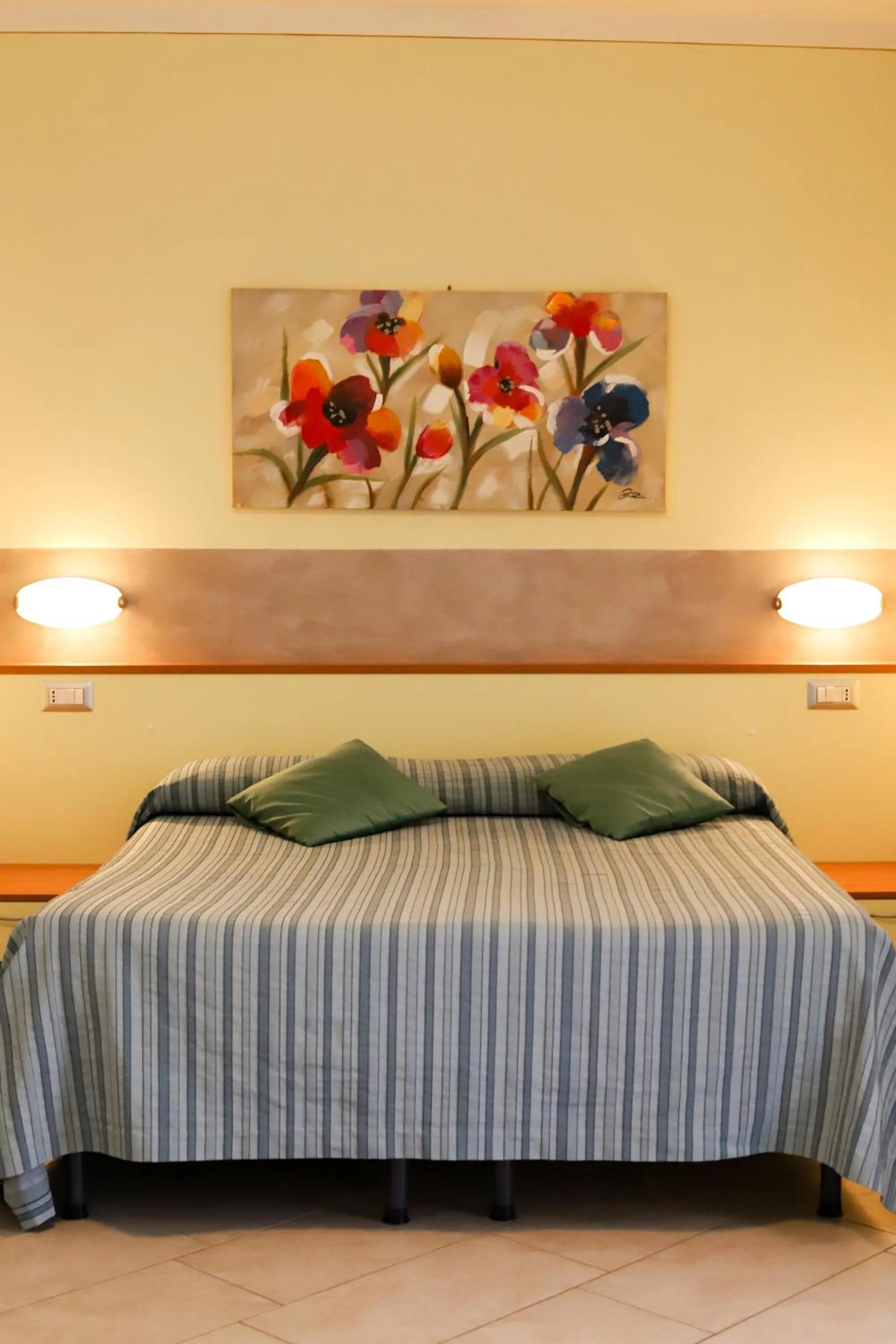 Bed in San Rocco Relais