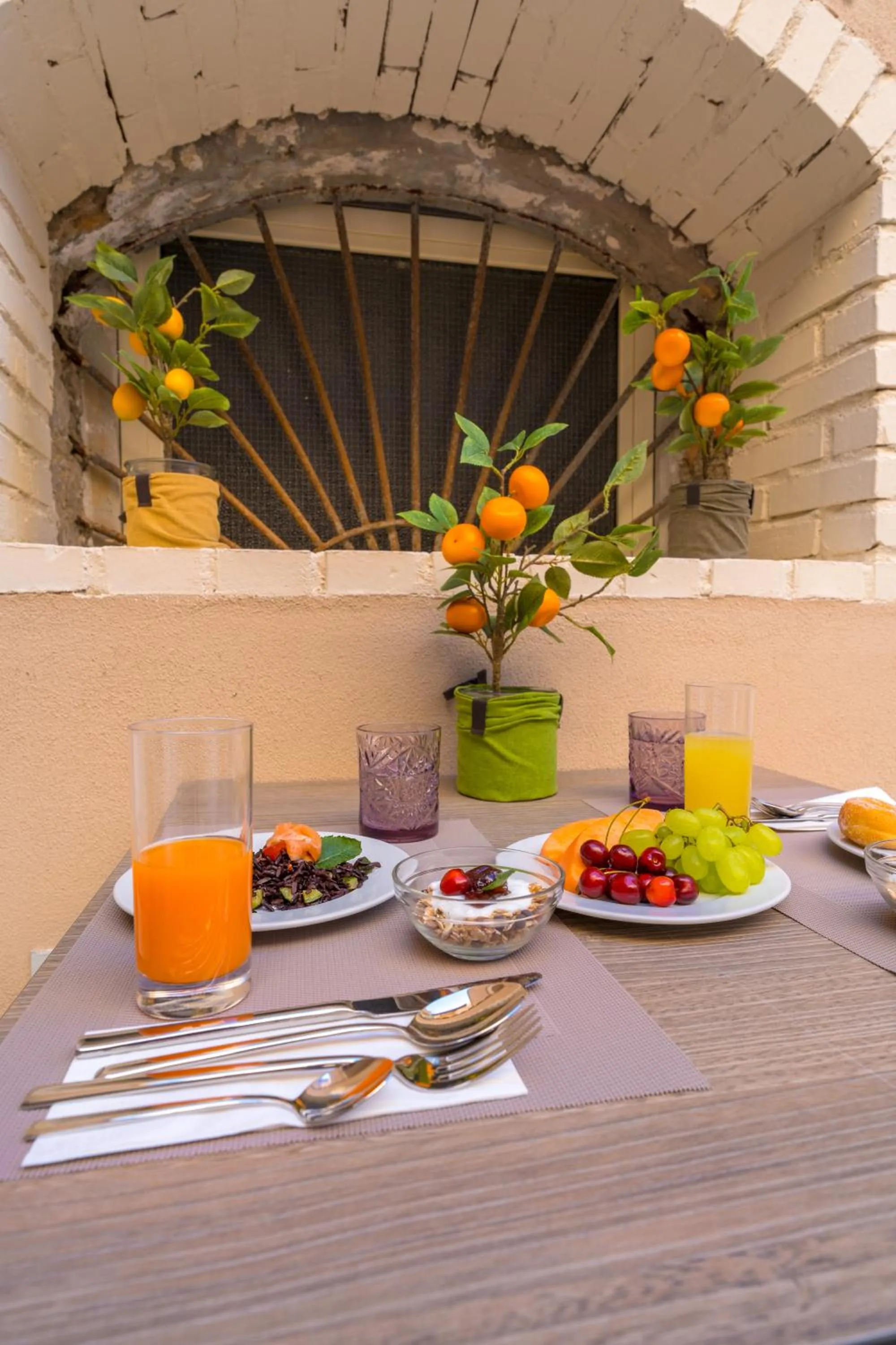 Patio in ELISEO PALACE TROPEA