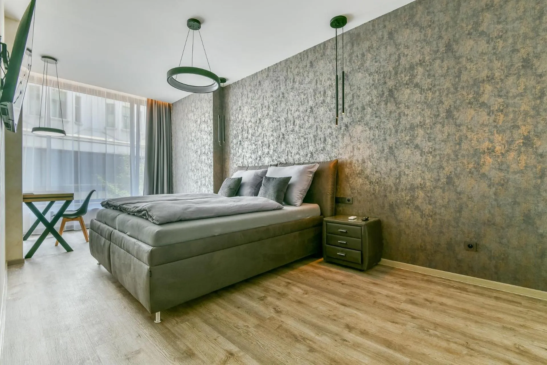 Bed in Hotel Stračena City