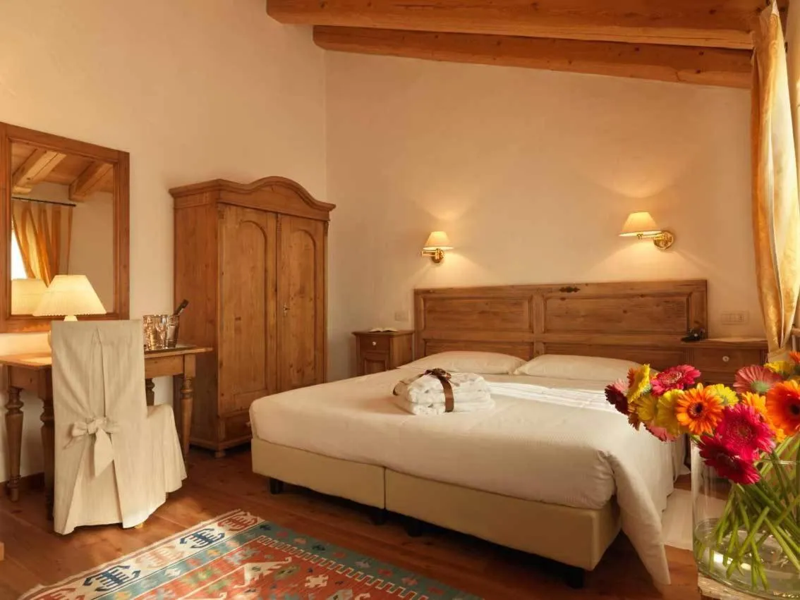 Bed in Villa Toderini