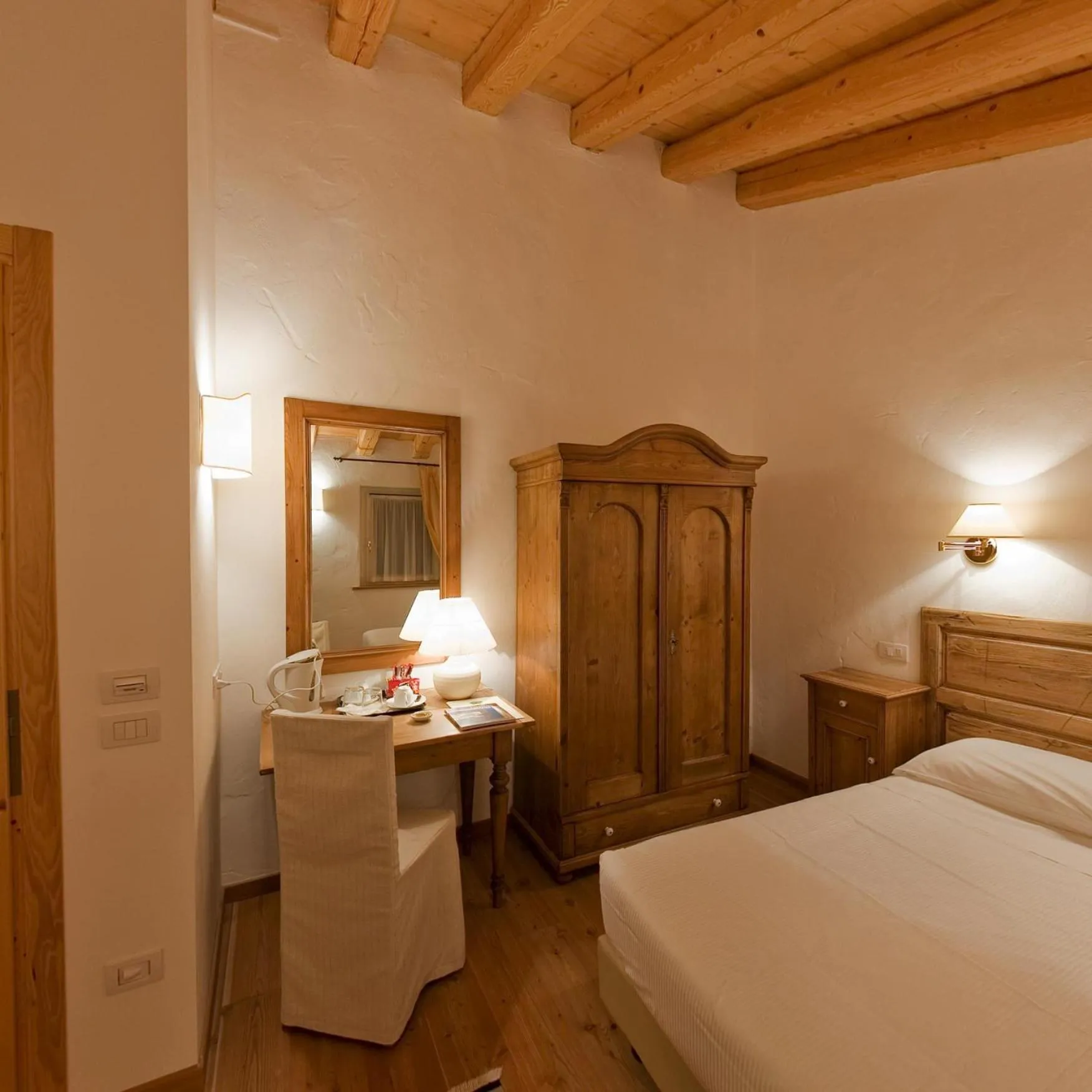 Bed in Villa Toderini