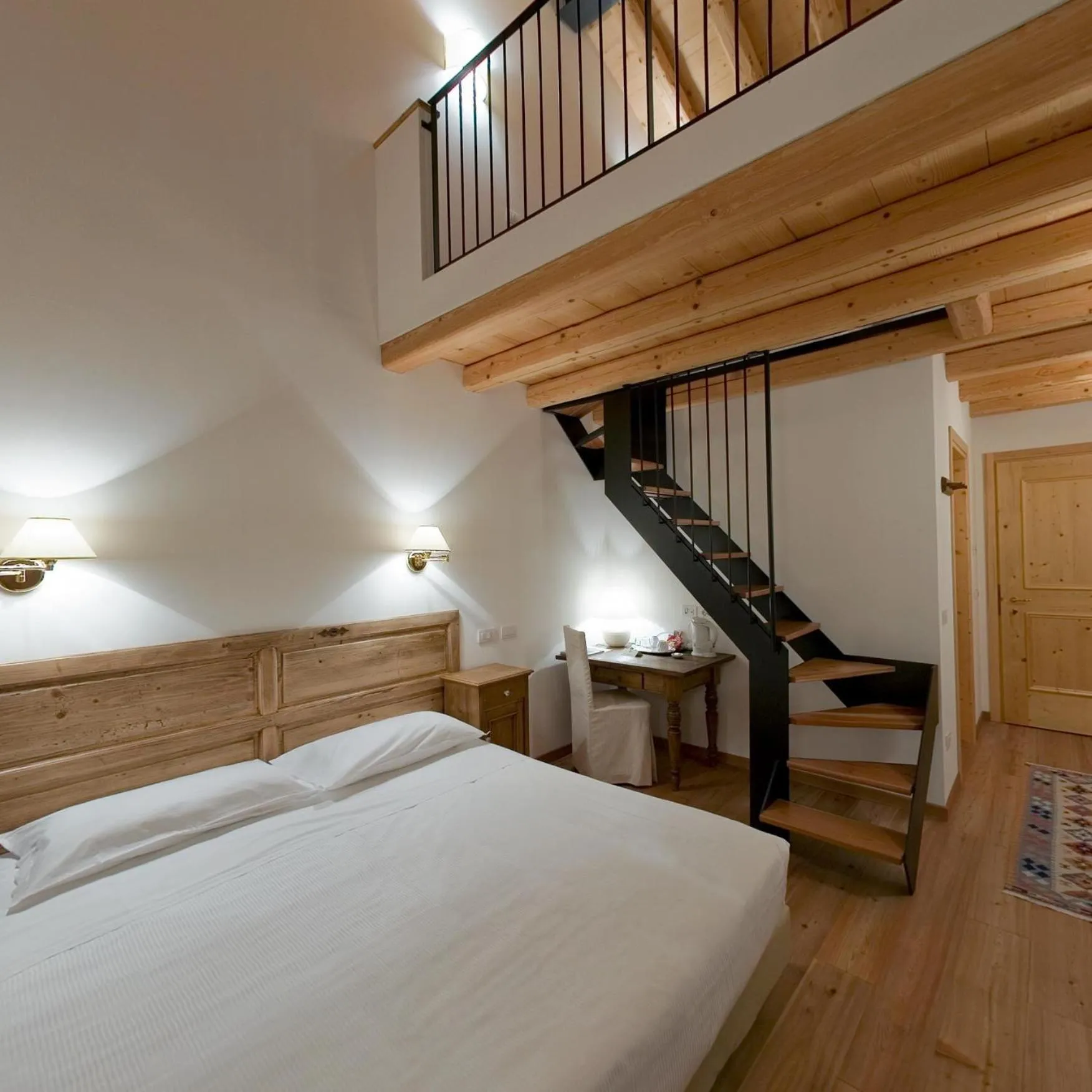 Bed in Villa Toderini