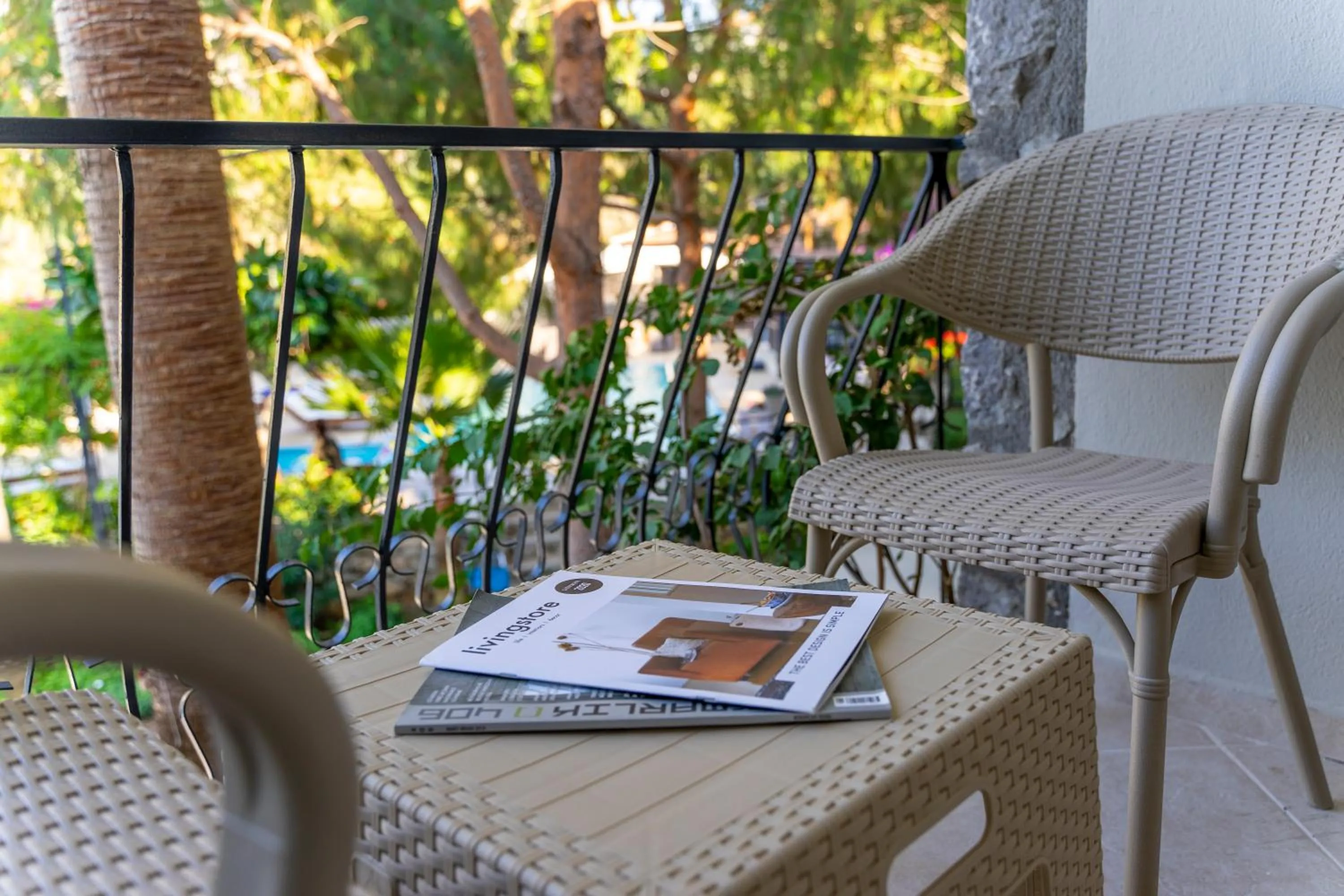 Balcony/Terrace in Selimhan Otel