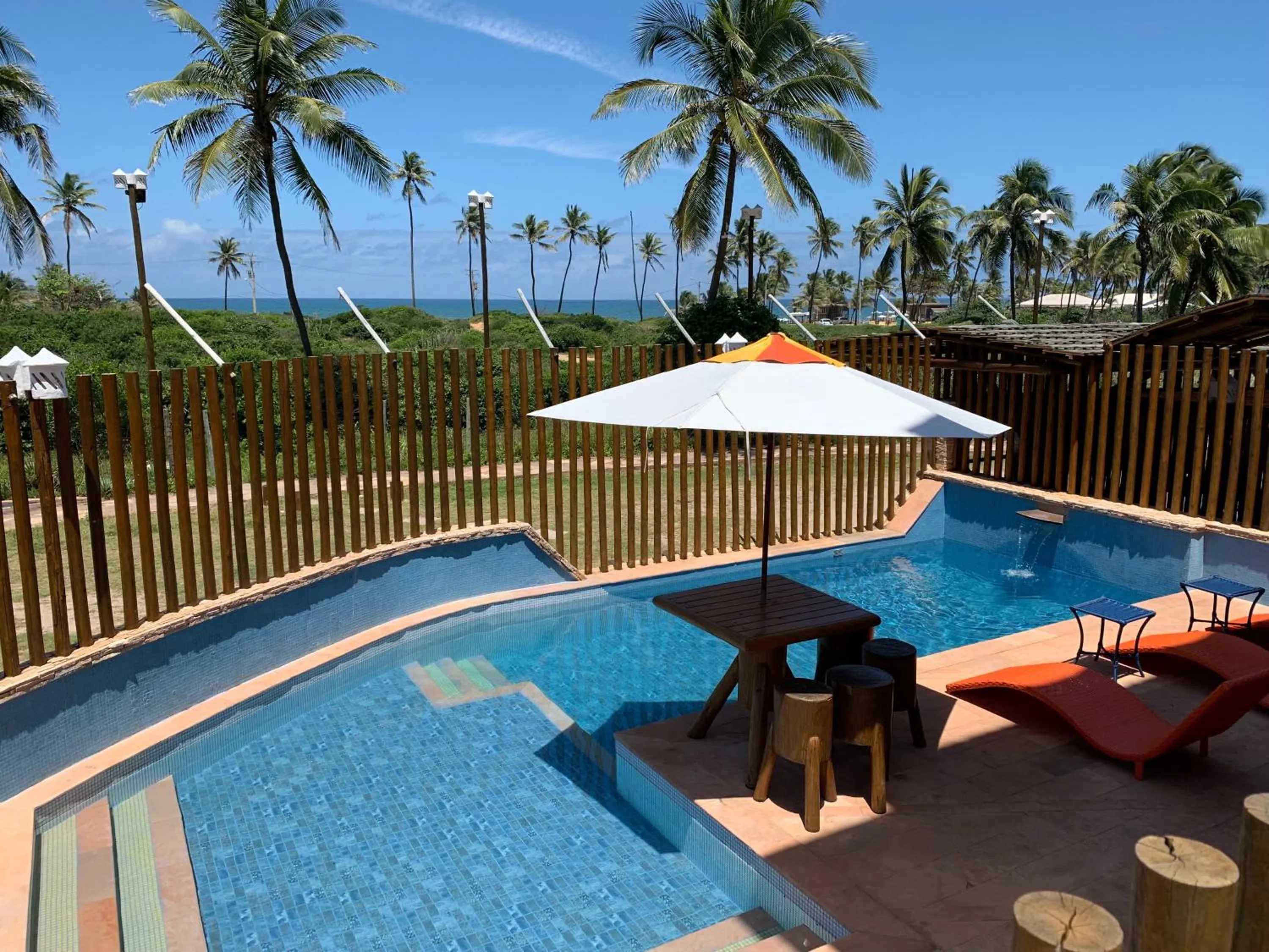 Pool view in Villaggio Orizzonte