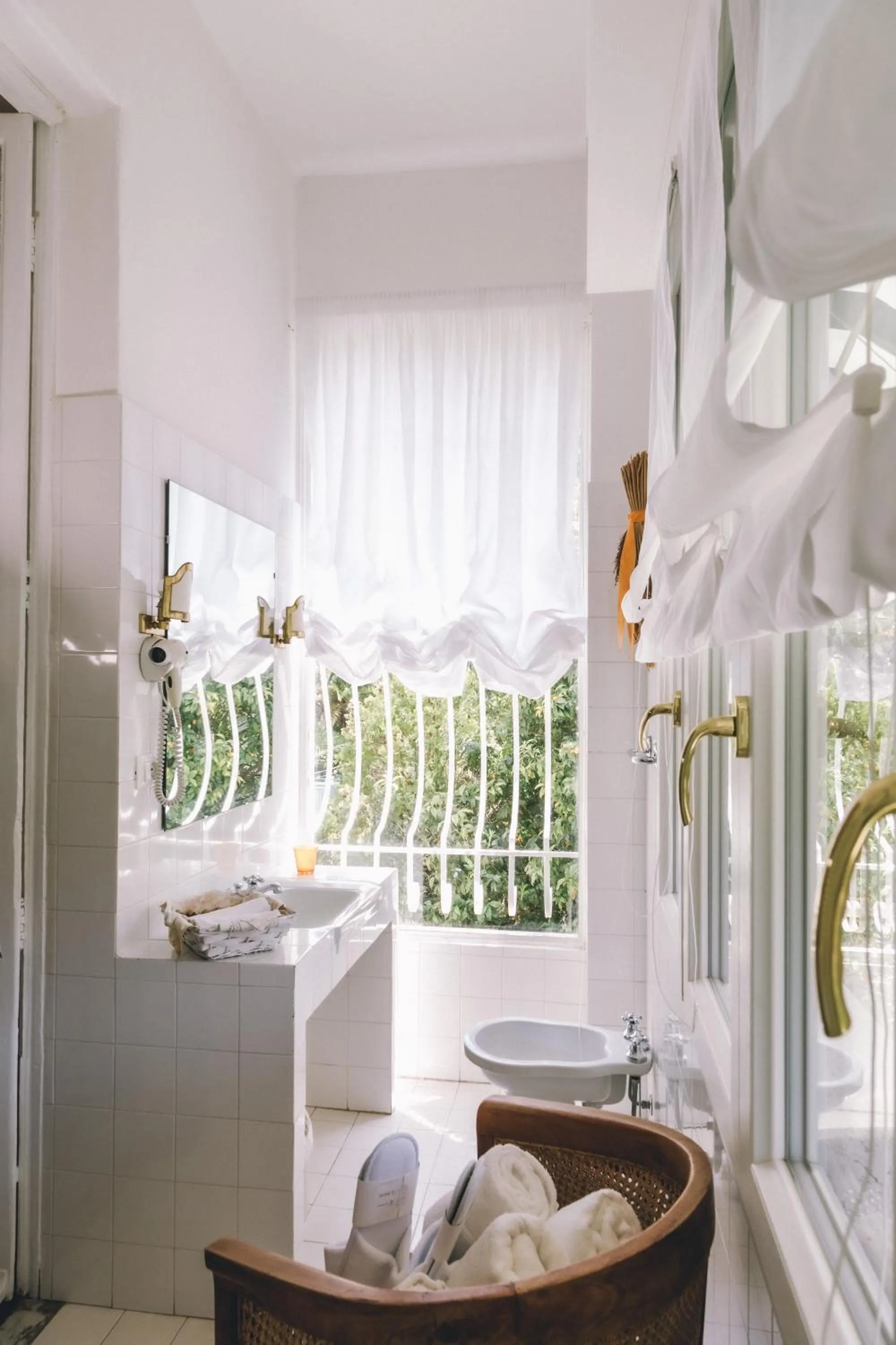 Bathroom in Eveline Portosole Hotel