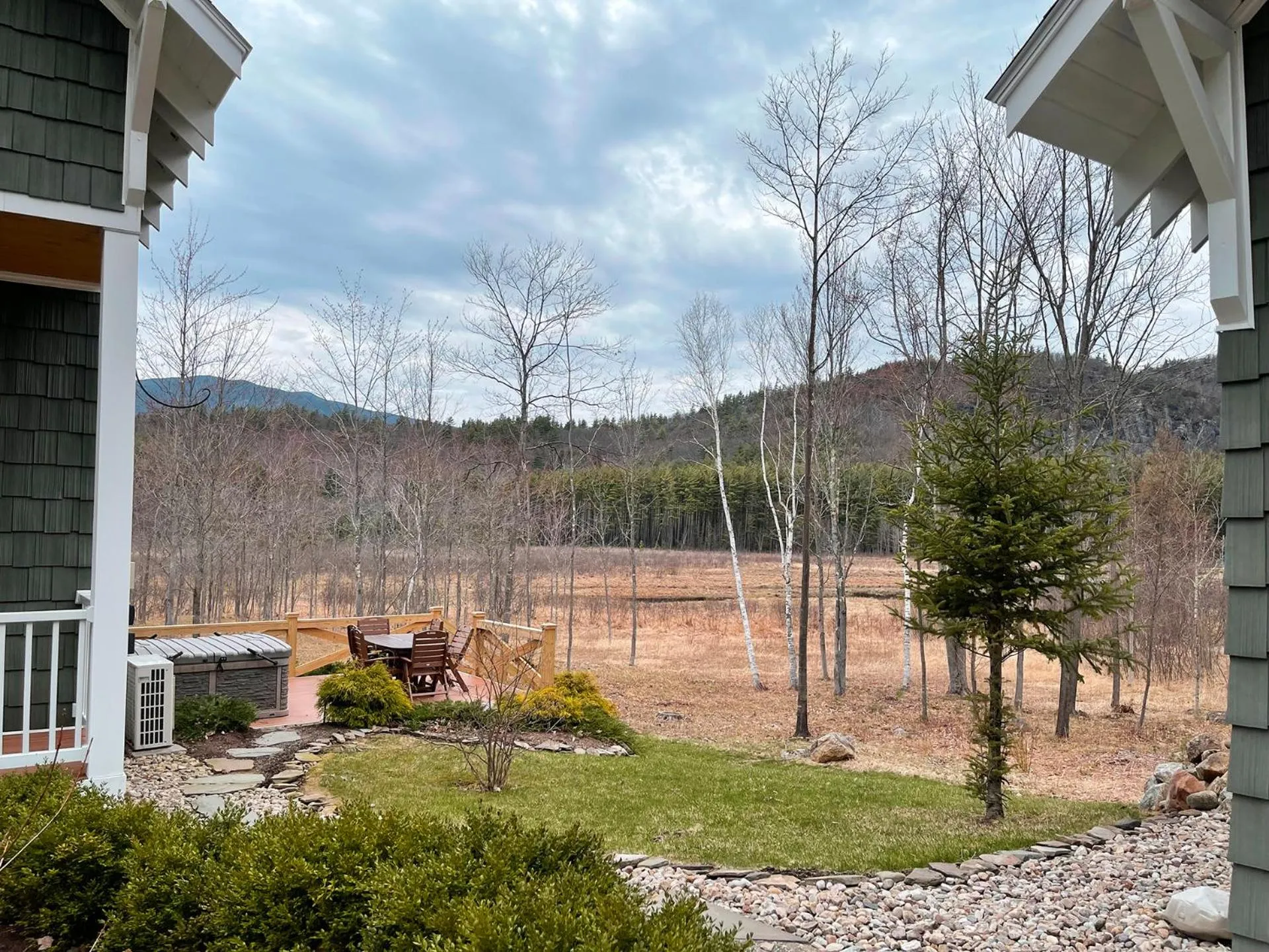 Garden in High Peaks Chalet
