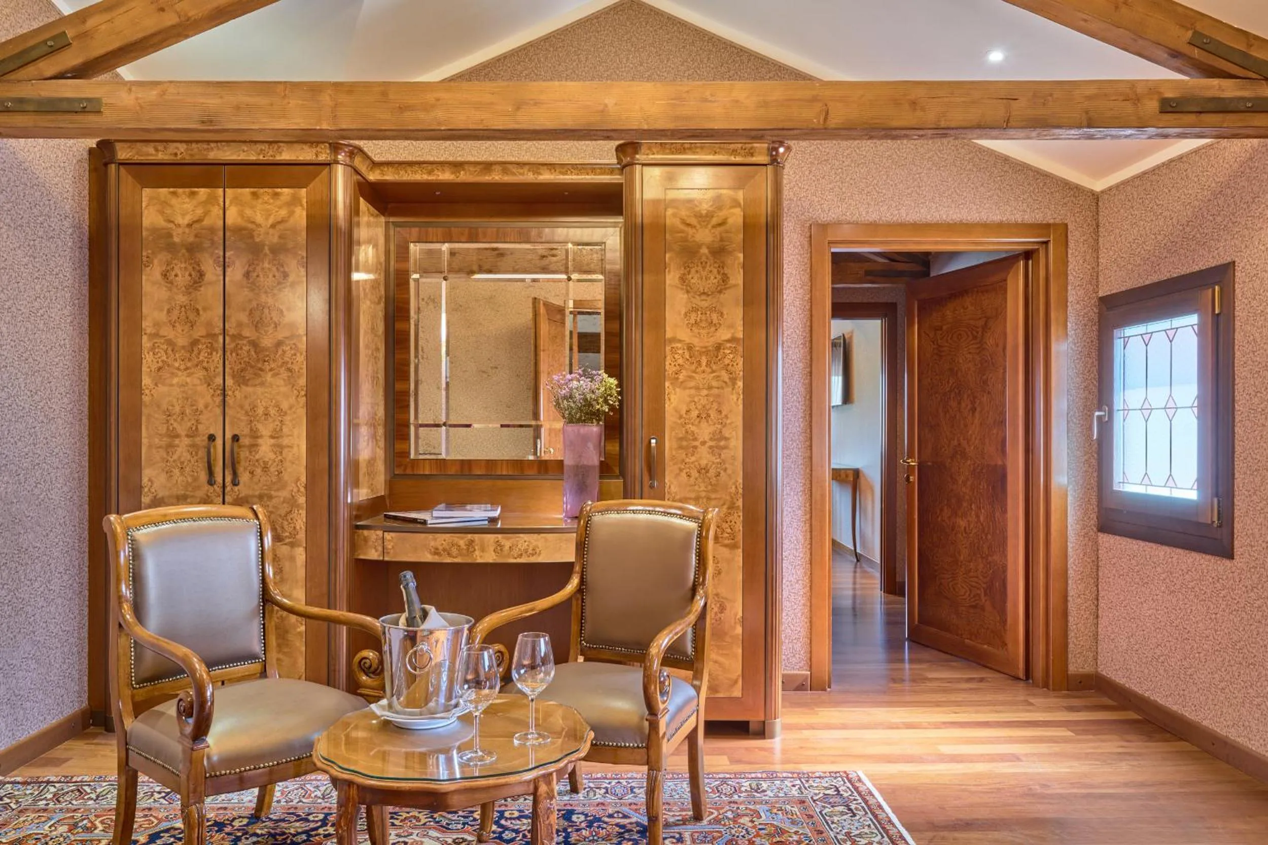 Decorative detail in Hotel Santa Chiara