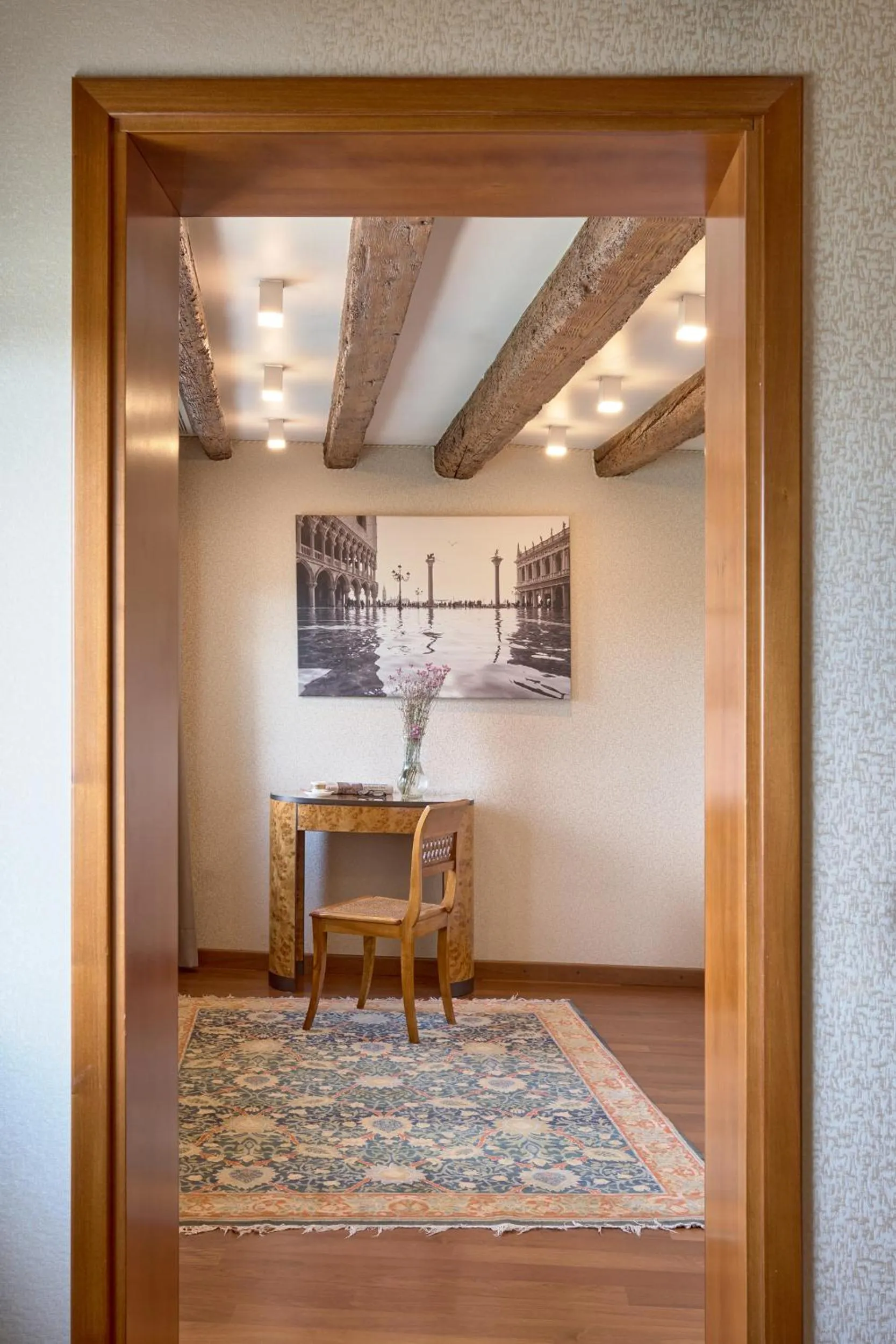 Decorative detail in Hotel Santa Chiara