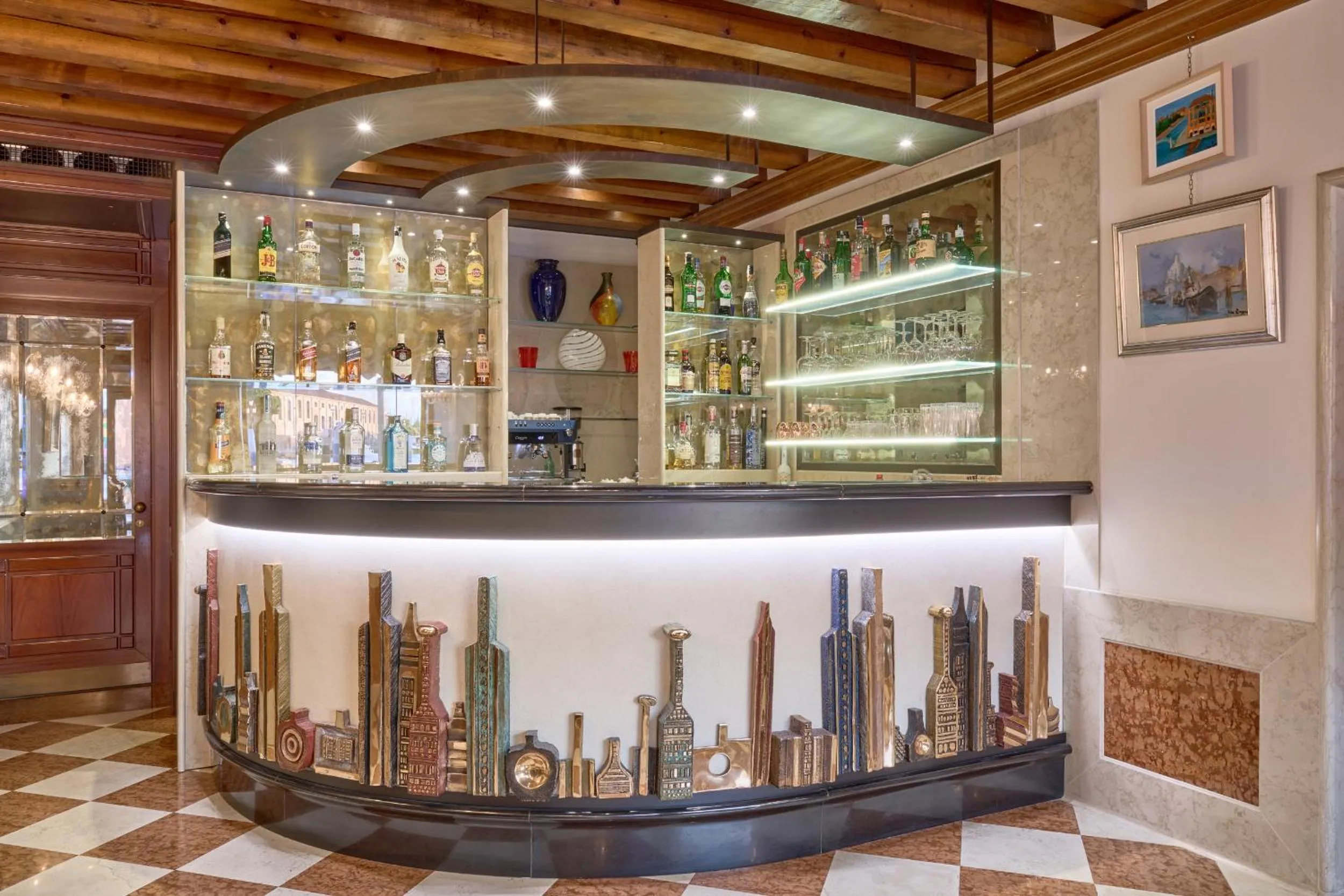 Lounge or bar in Hotel Santa Chiara