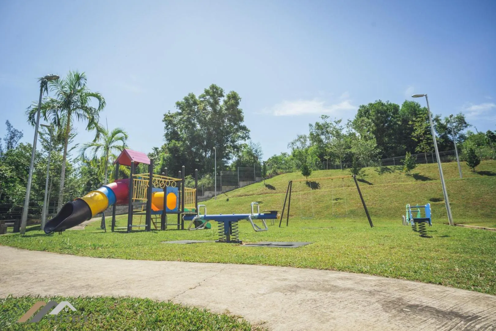 Children play ground in Serene Heights by Evernent