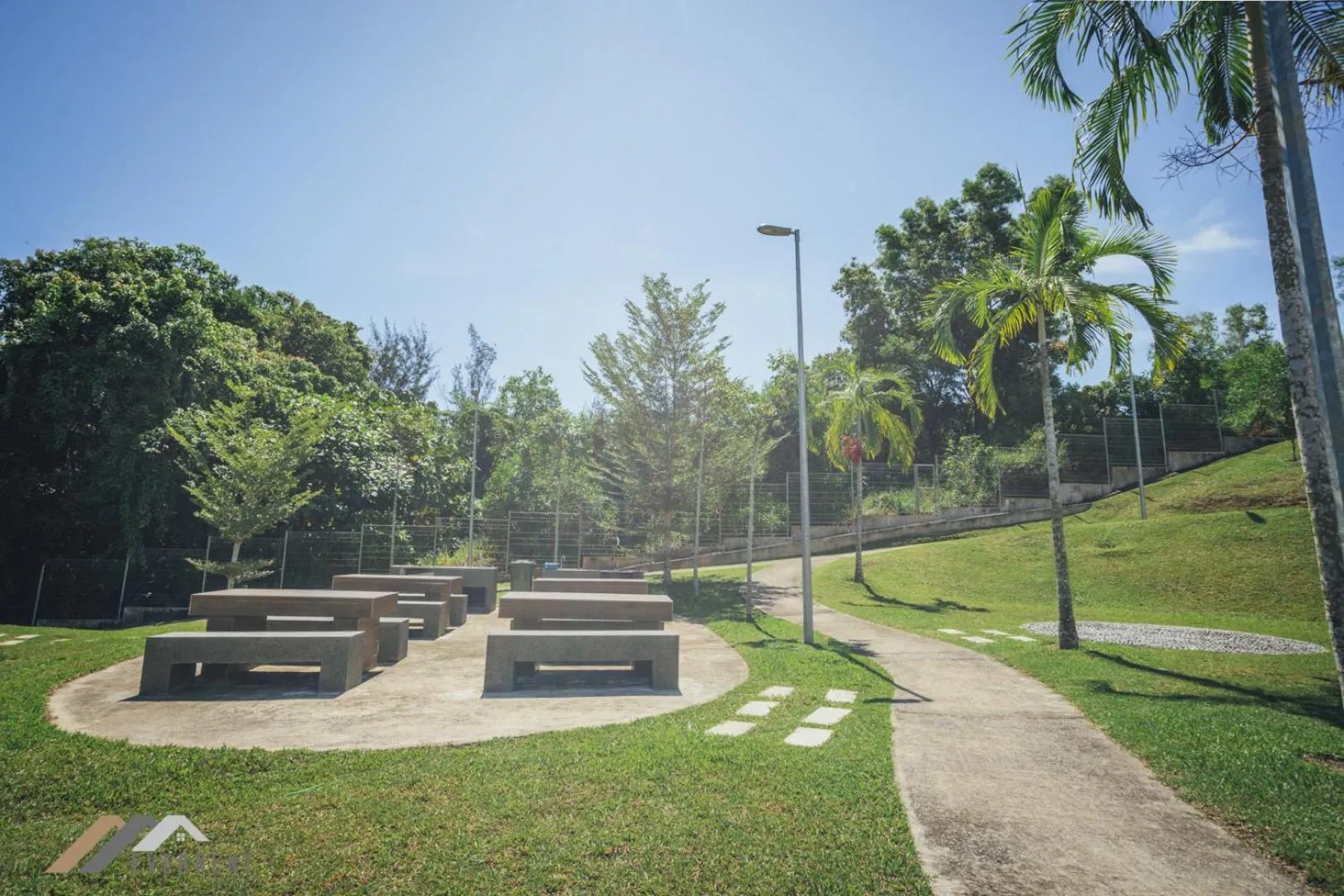 Garden in Serene Heights by Evernent