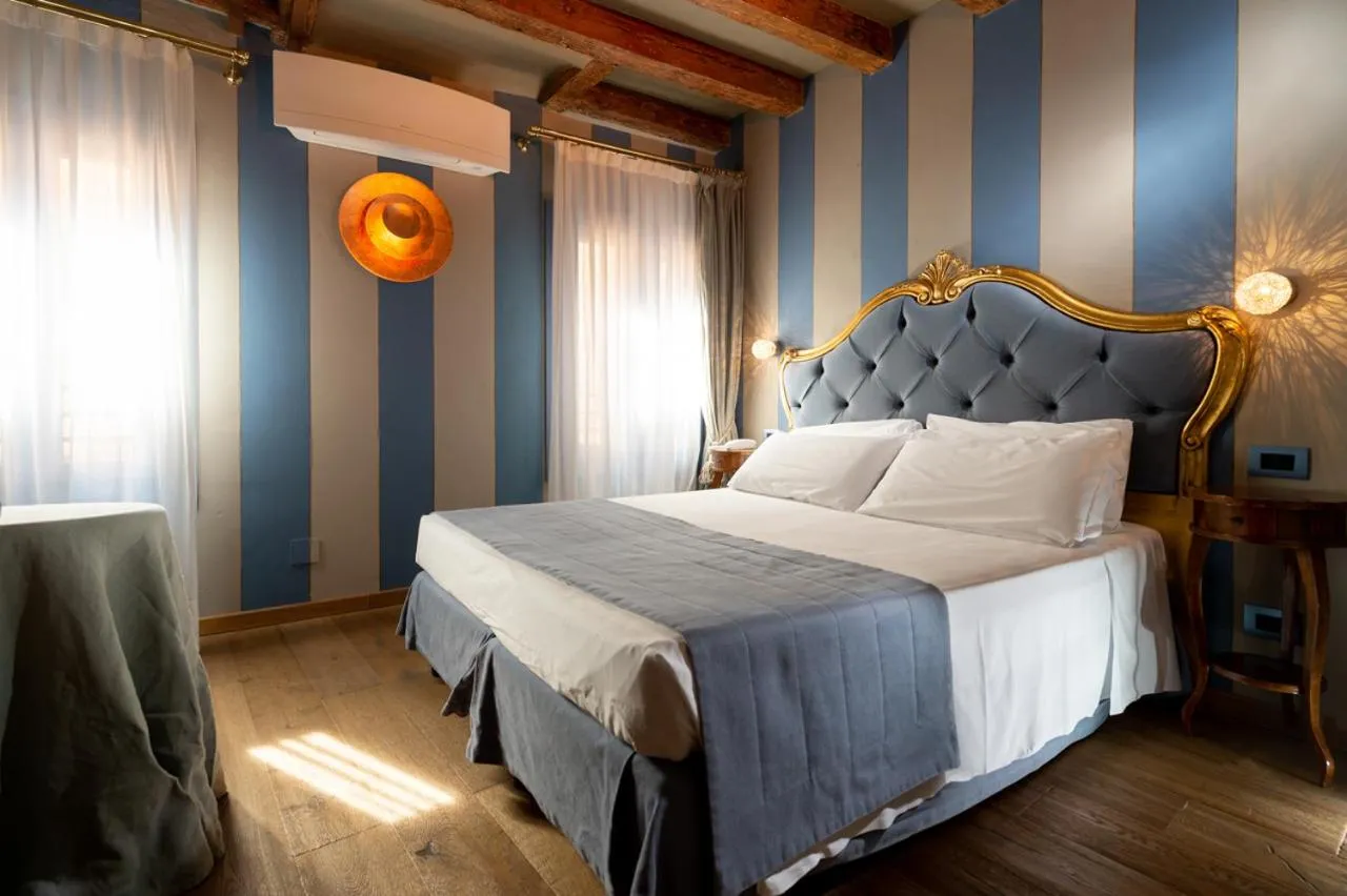 Bed in Hotel Tiziano