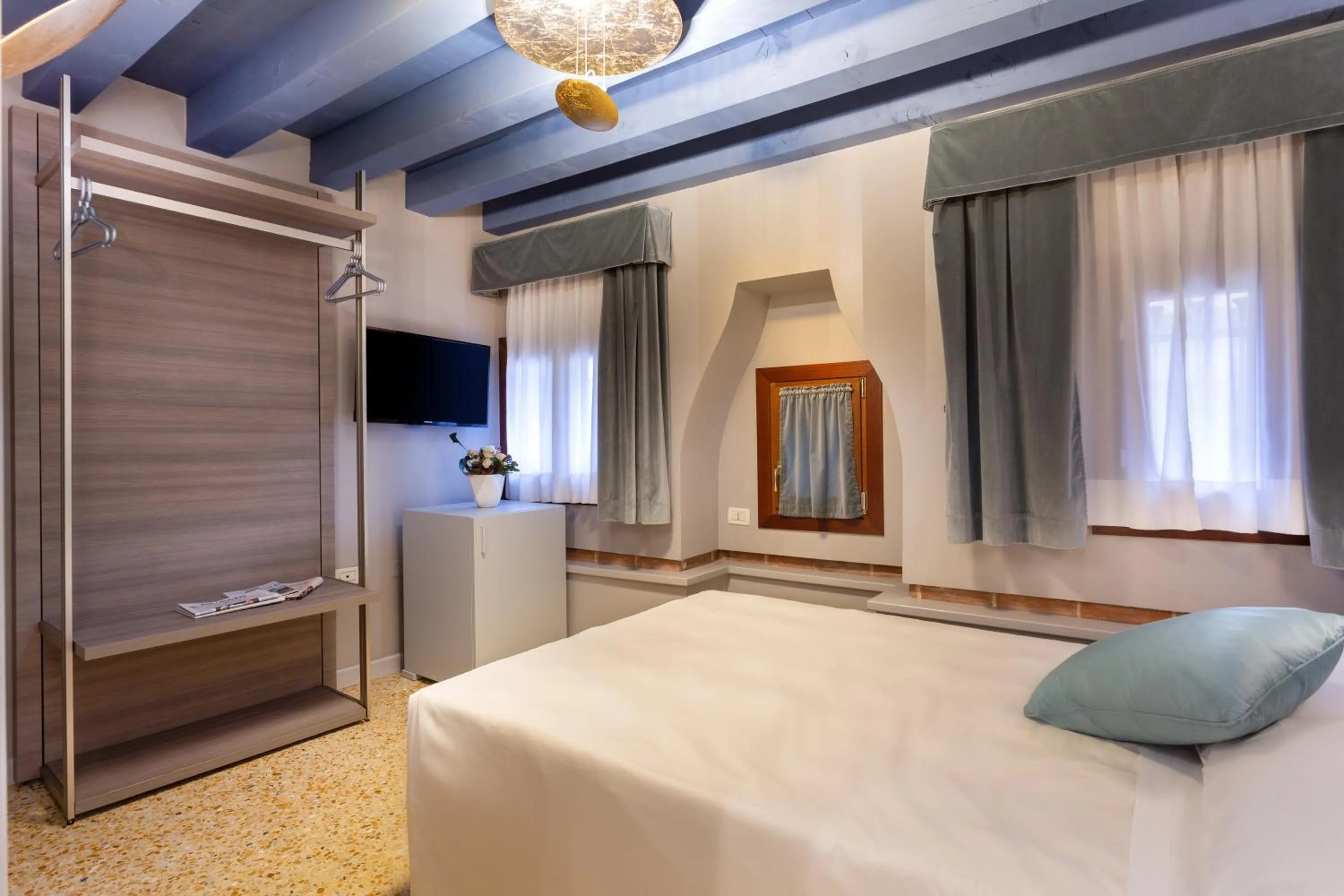 Bed in Hotel Tiziano