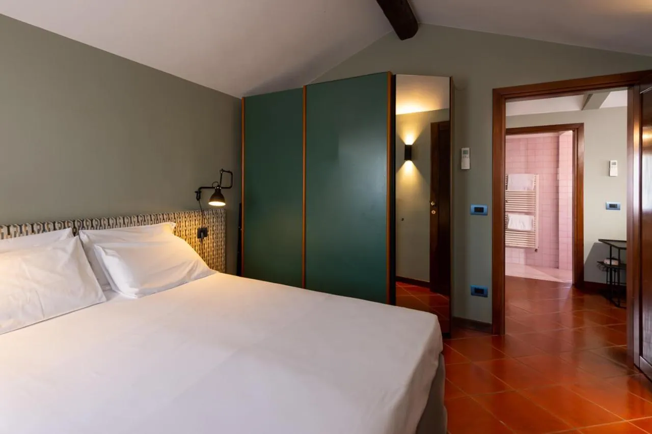 Bed in Hotel Tiziano