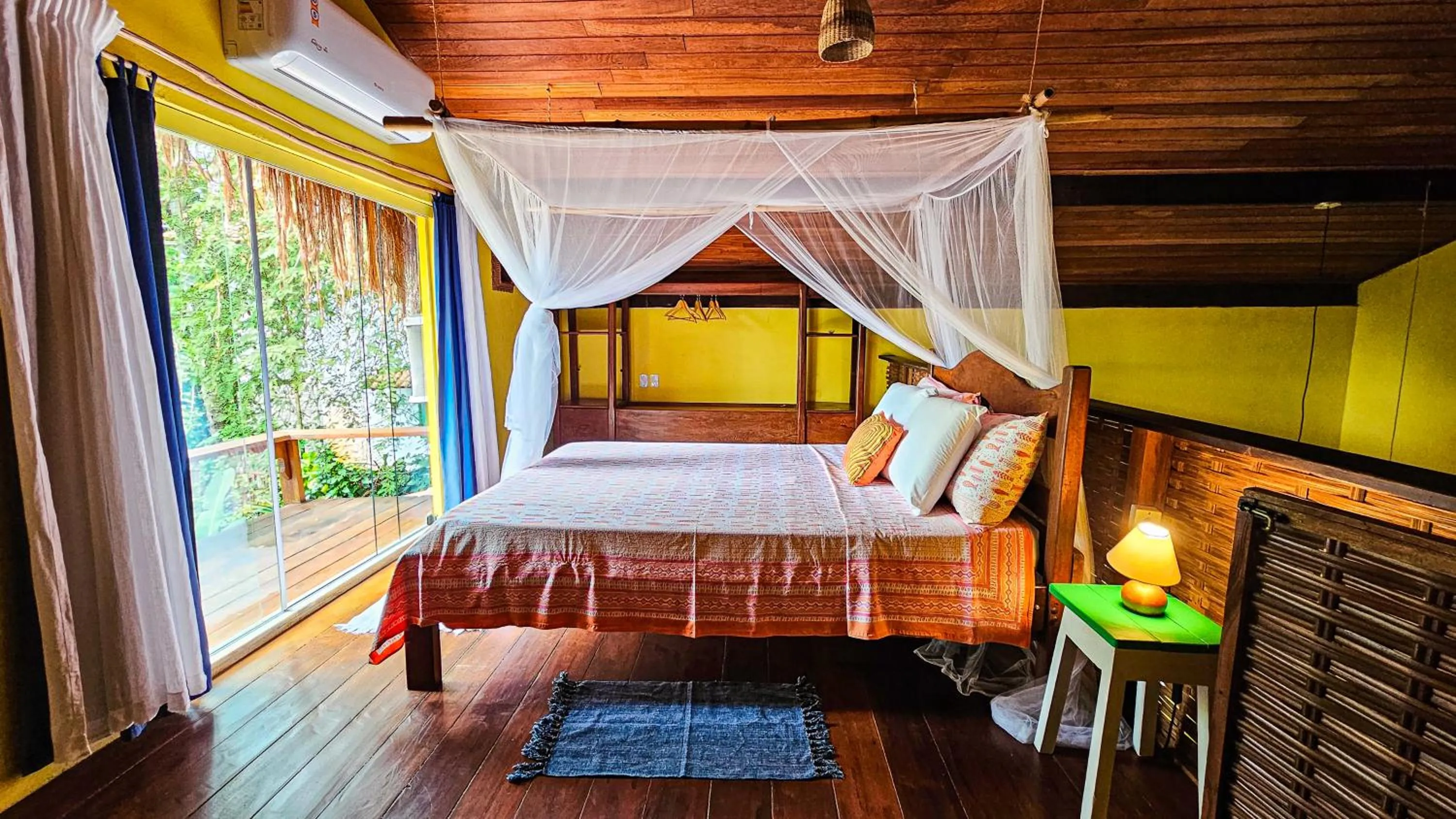 Bedroom, Bed in Pousada Canoa Nativa