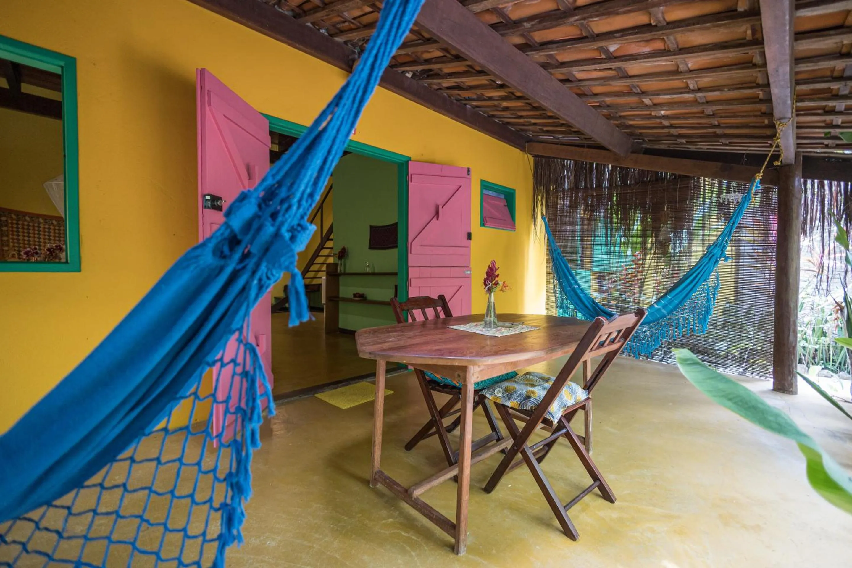 Patio in Pousada Canoa Nativa