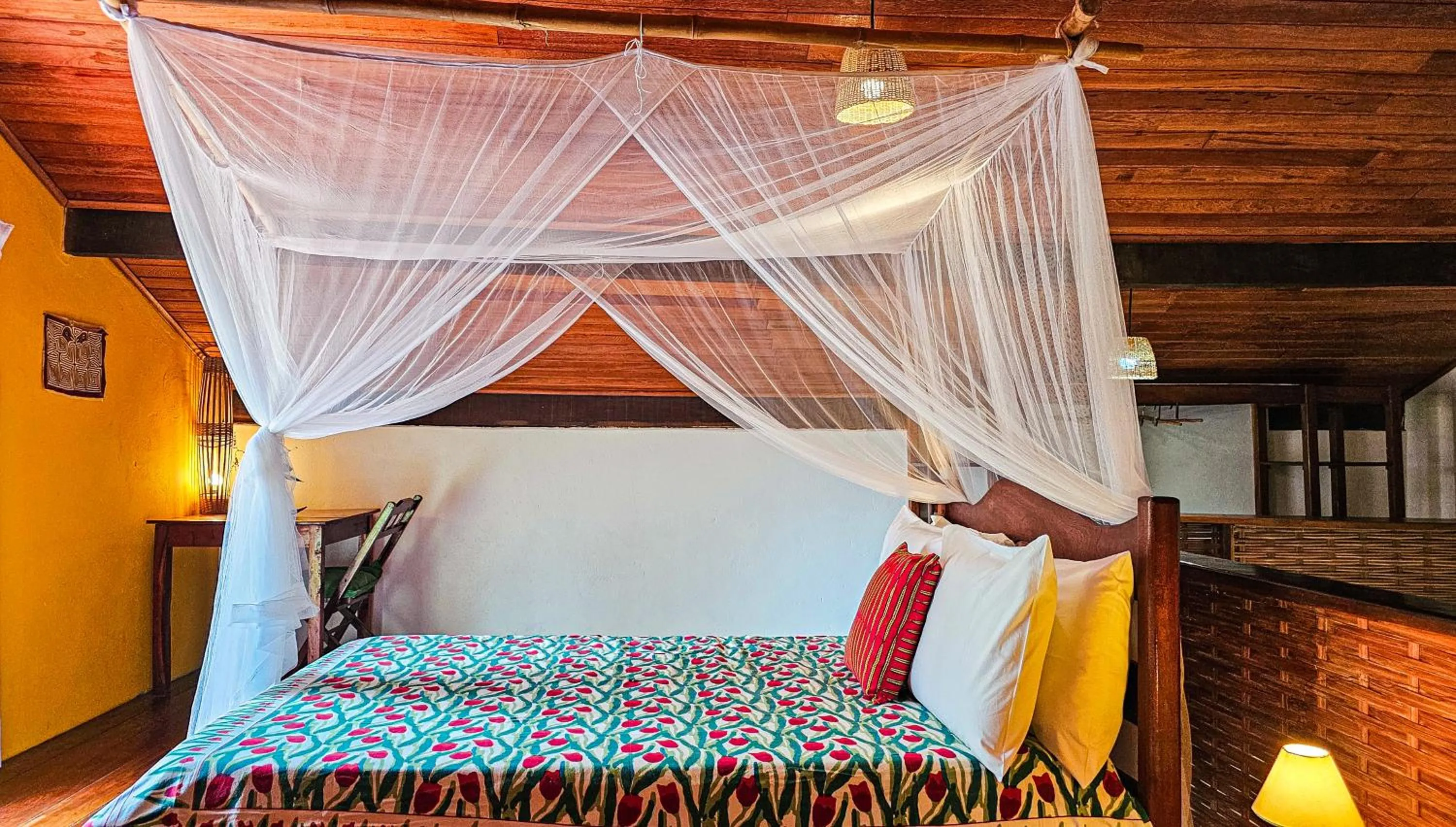 Bedroom, Bed in Pousada Canoa Nativa
