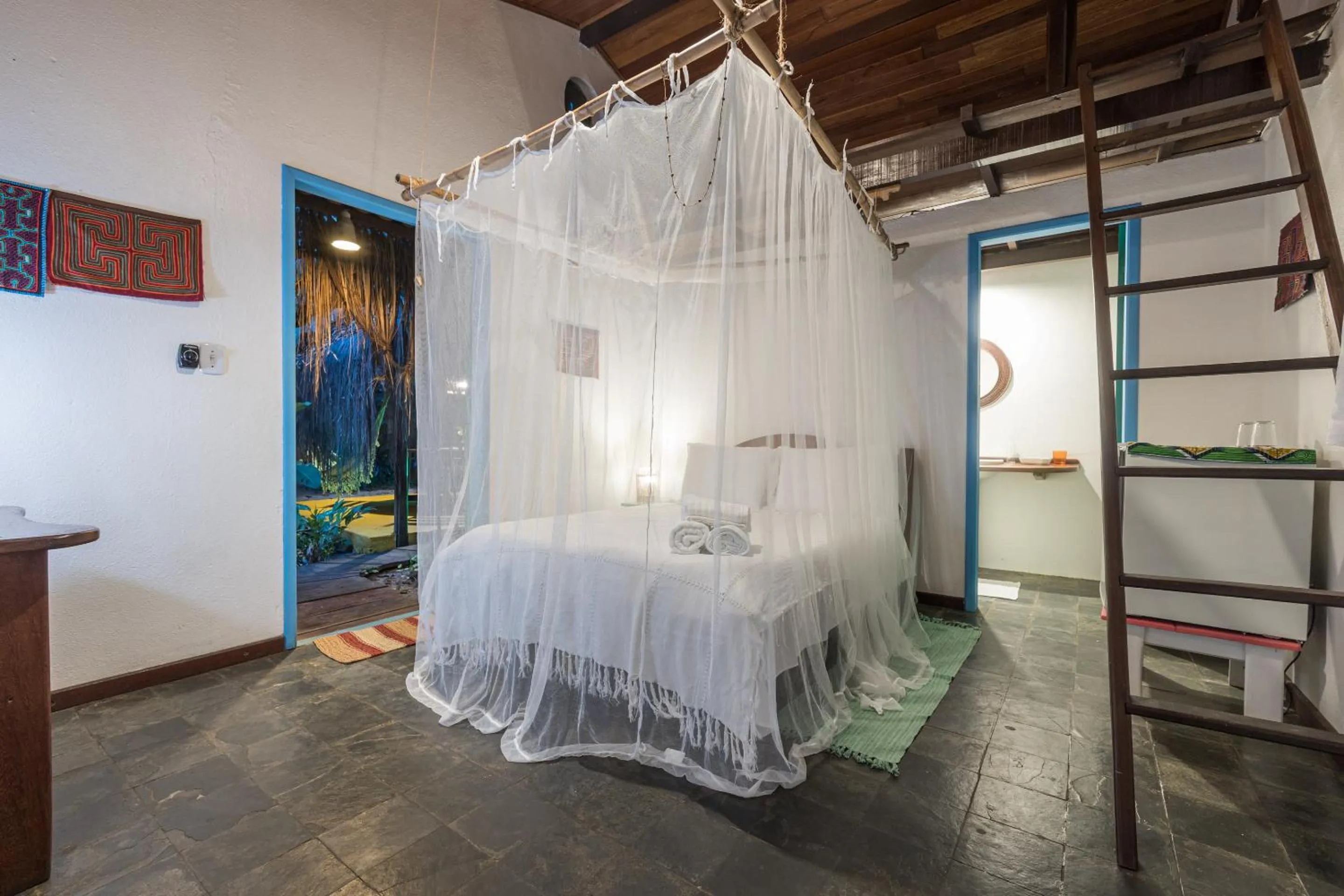 Bedroom, Bed in Pousada Canoa Nativa