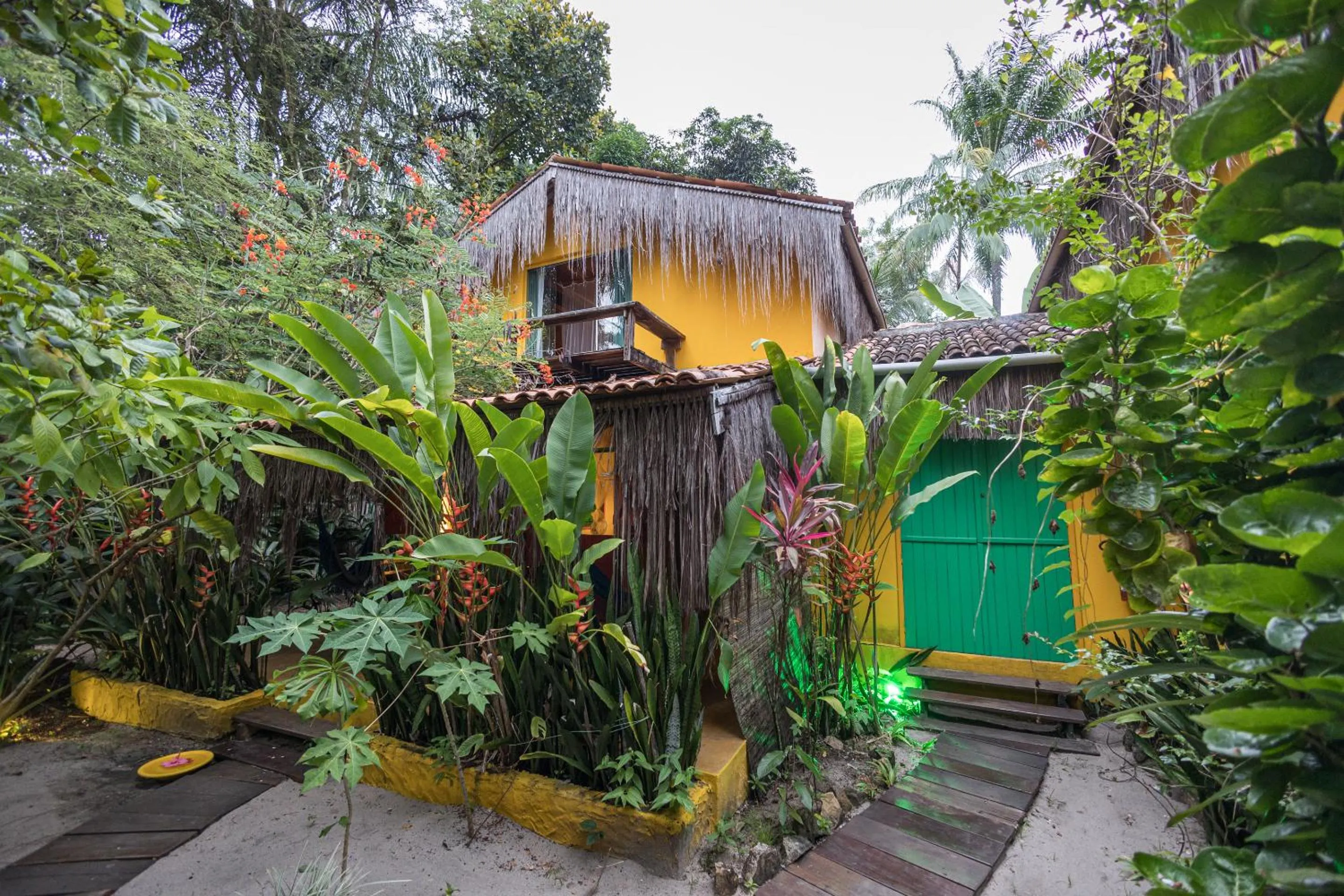 Facade/entrance in Pousada Canoa Nativa