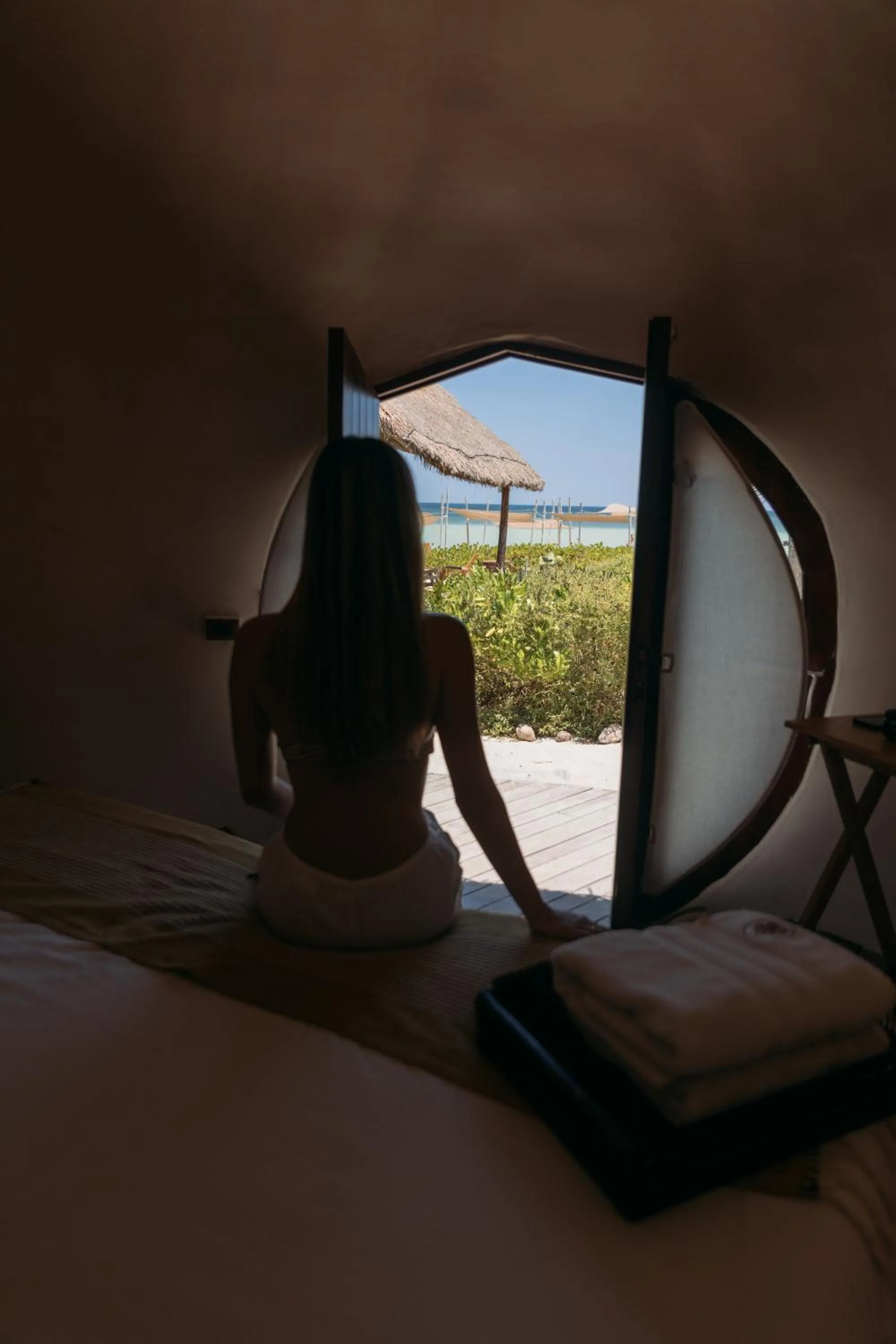 Bed in Casa Ku Hotel - Adults Only