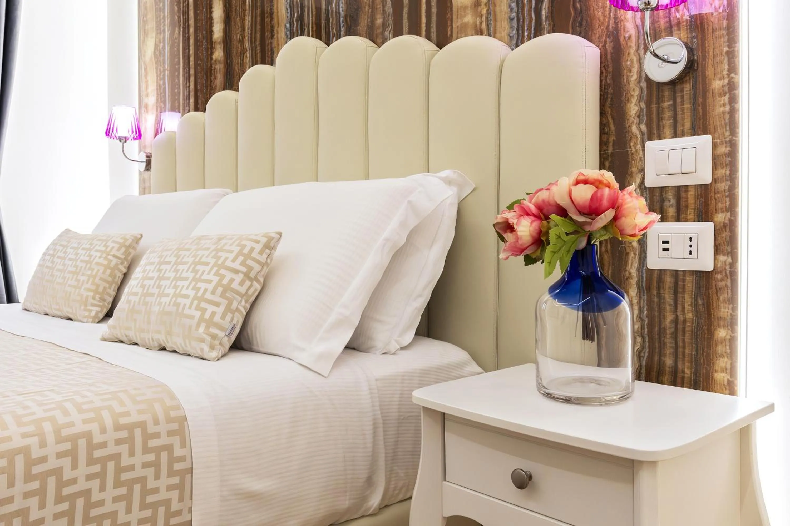 Bed in Navona Central Relais