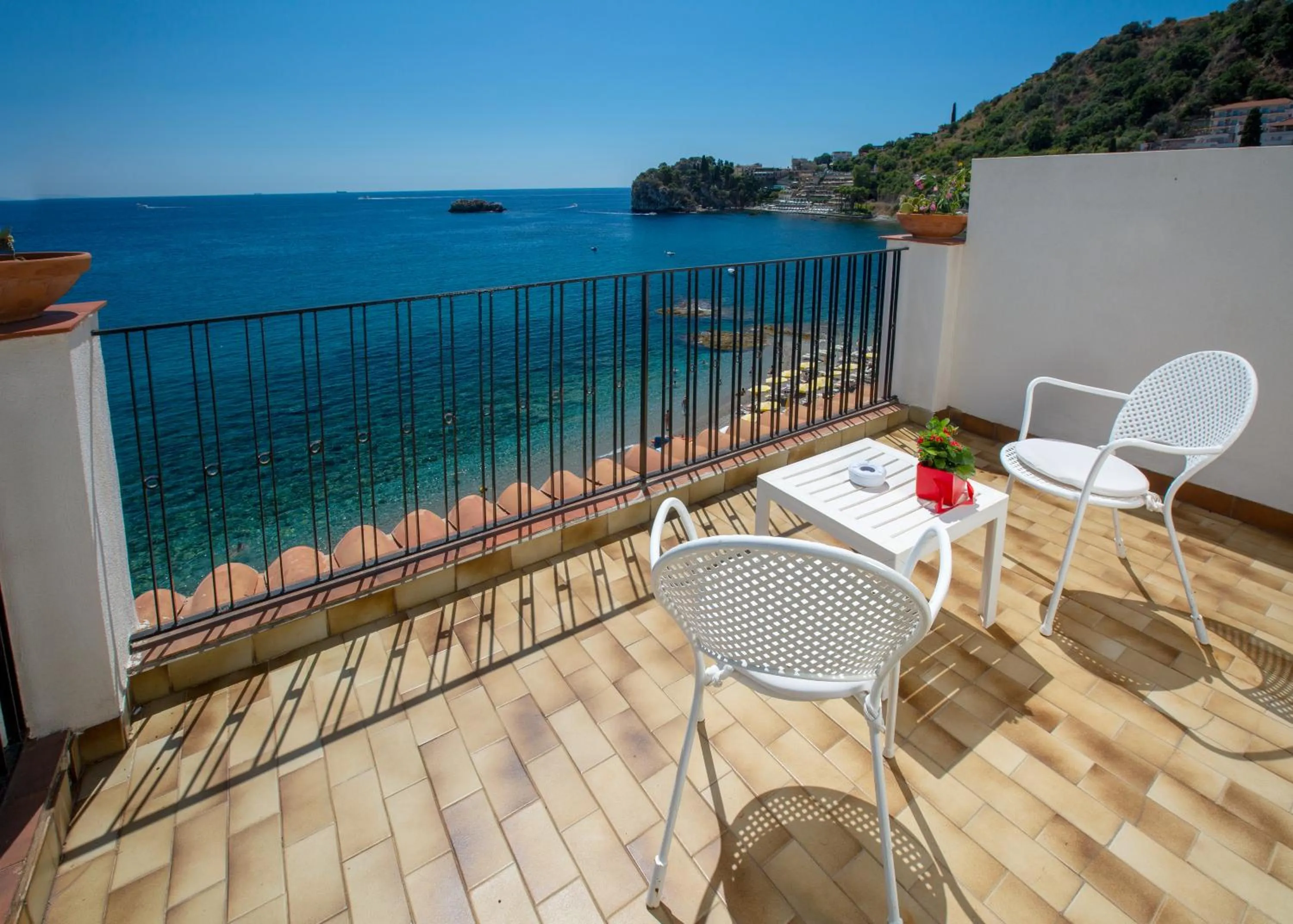 Balcony/Terrace in Hotel Lido Mediterranee