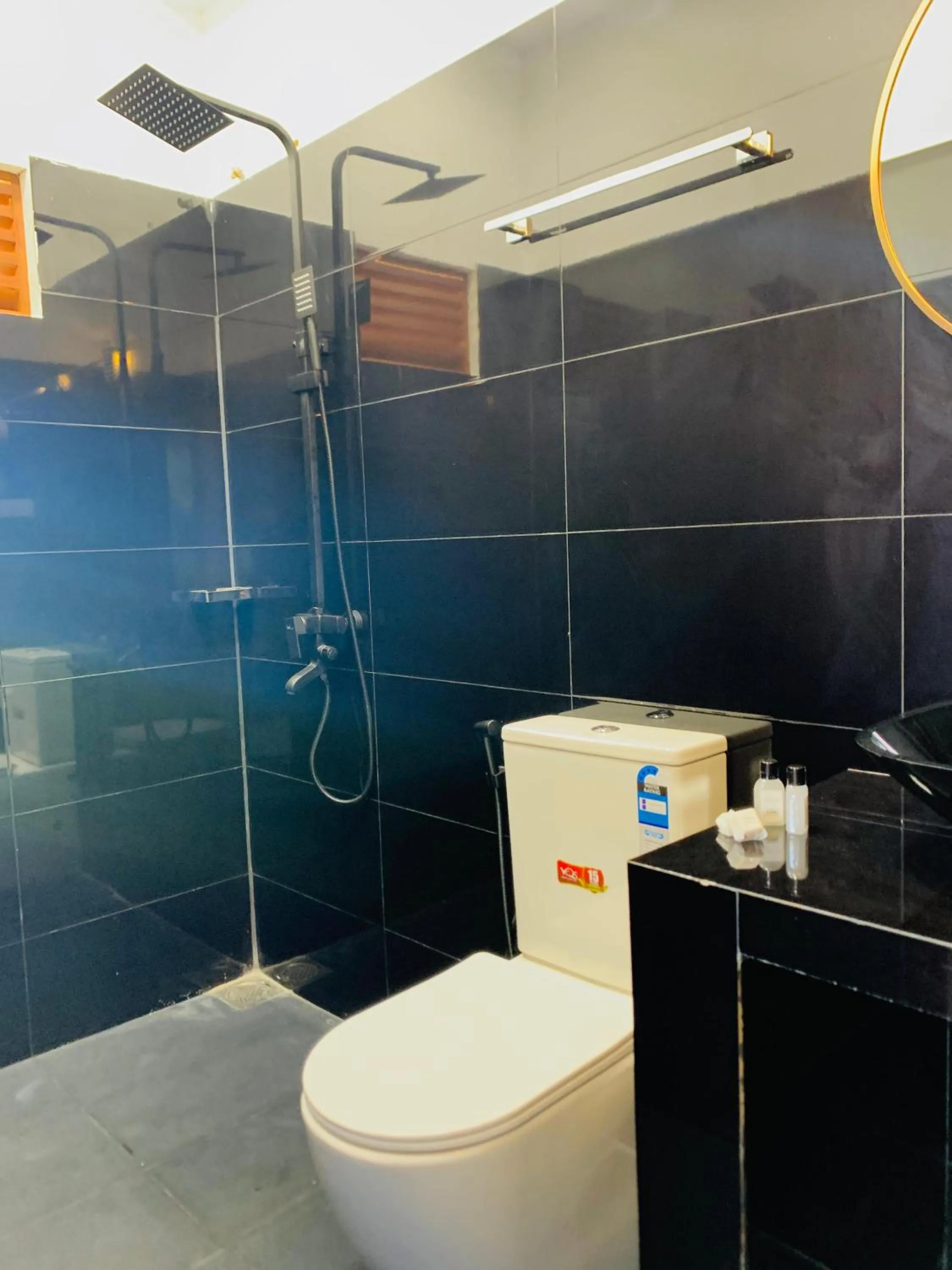 Shower in Anukama Resort