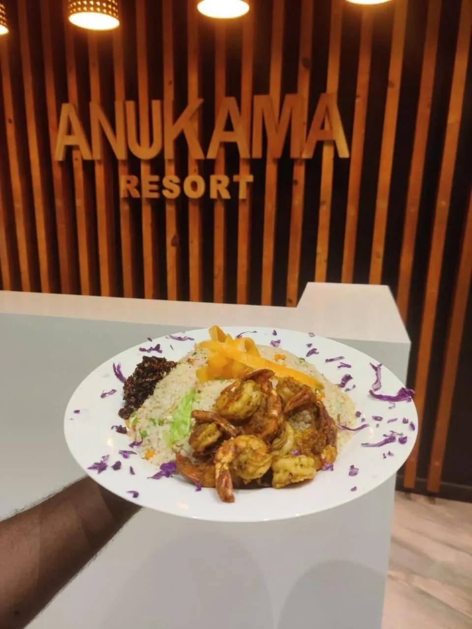 Property logo or sign in Anukama Resort