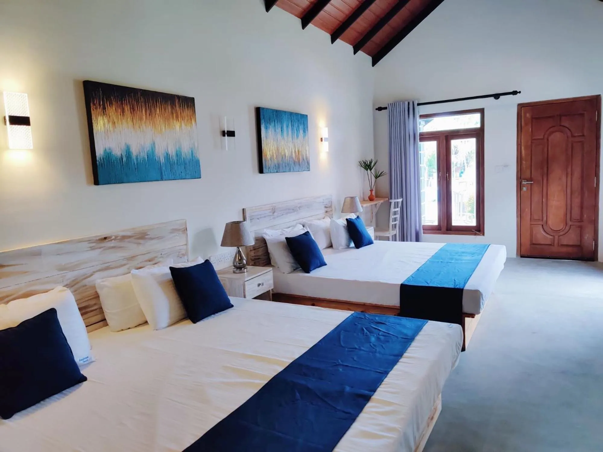 Bed in Anukama Resort