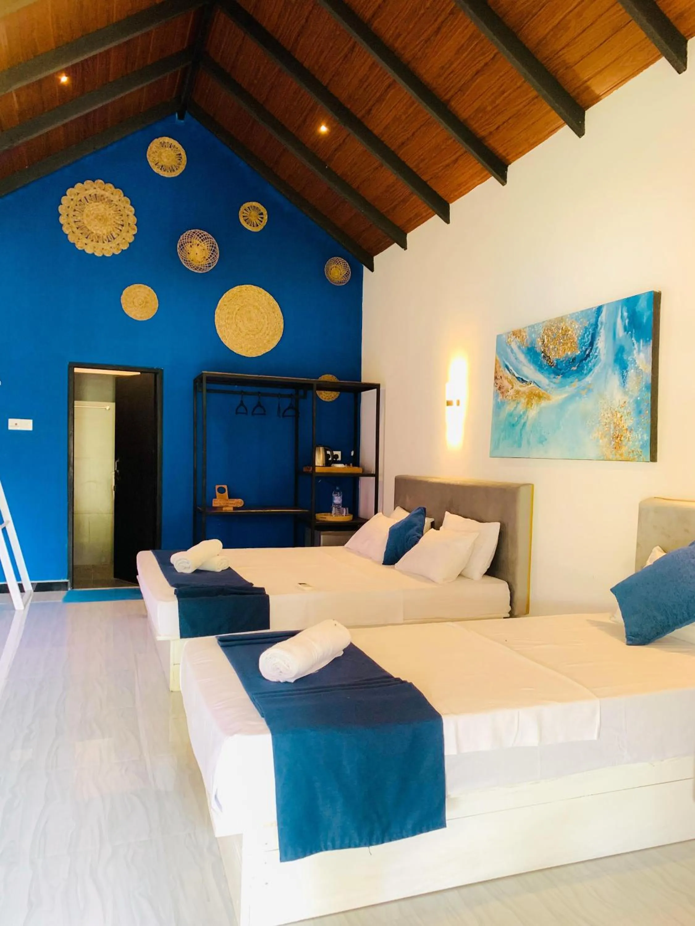 Bed in Anukama Resort