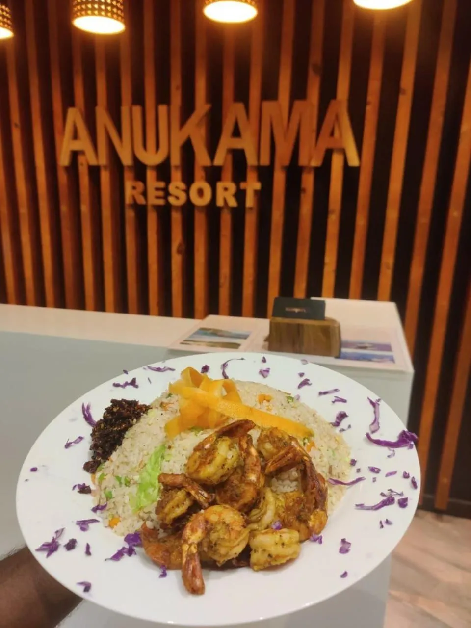 Food and drinks in Anukama Resort