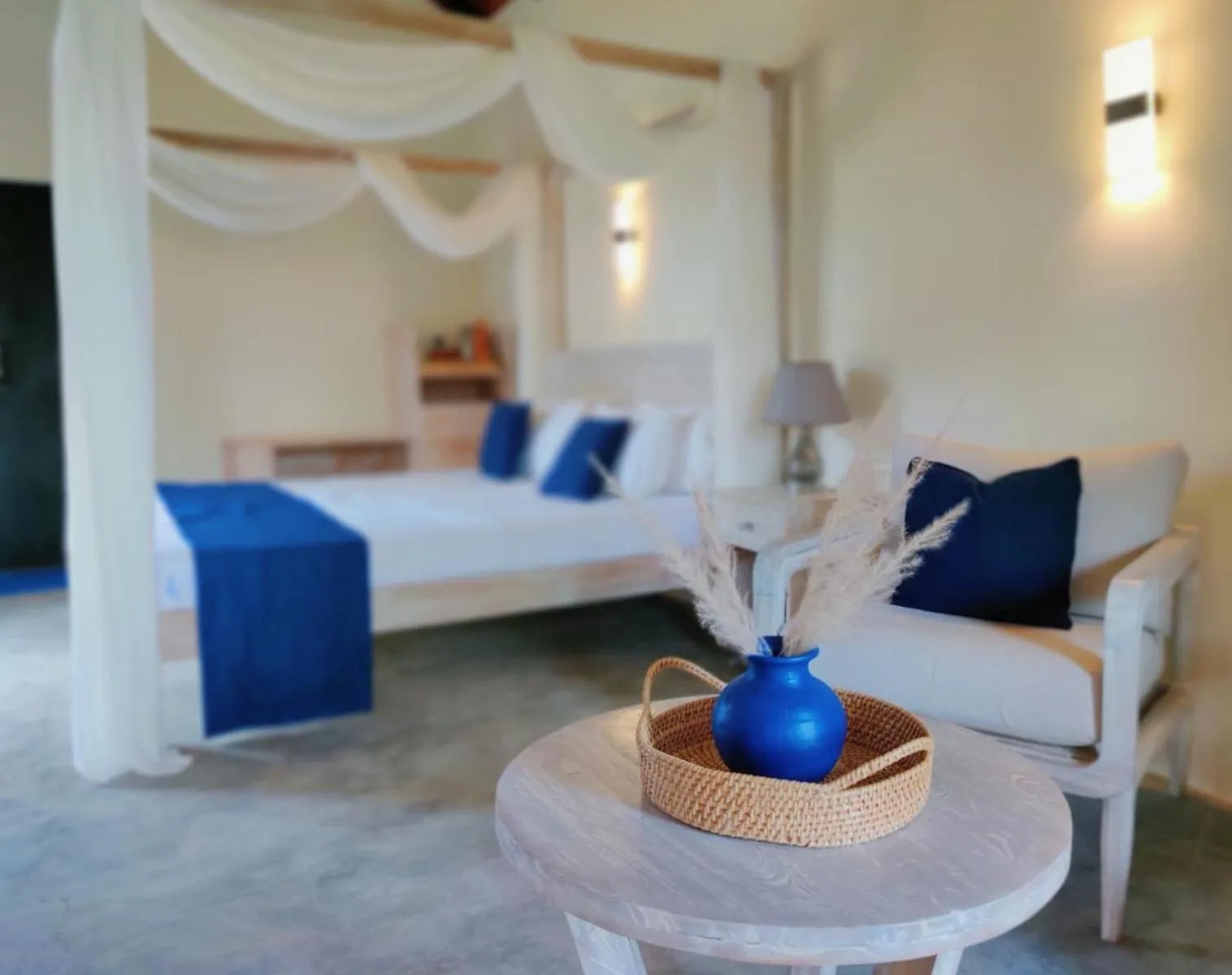 Bed in Anukama Resort