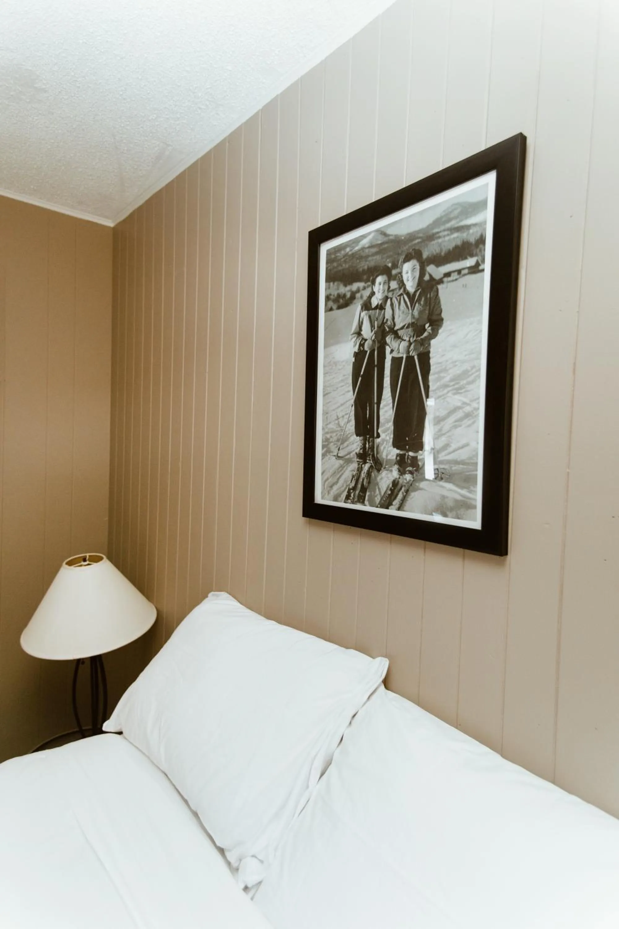 Bed in Lone Star Motel