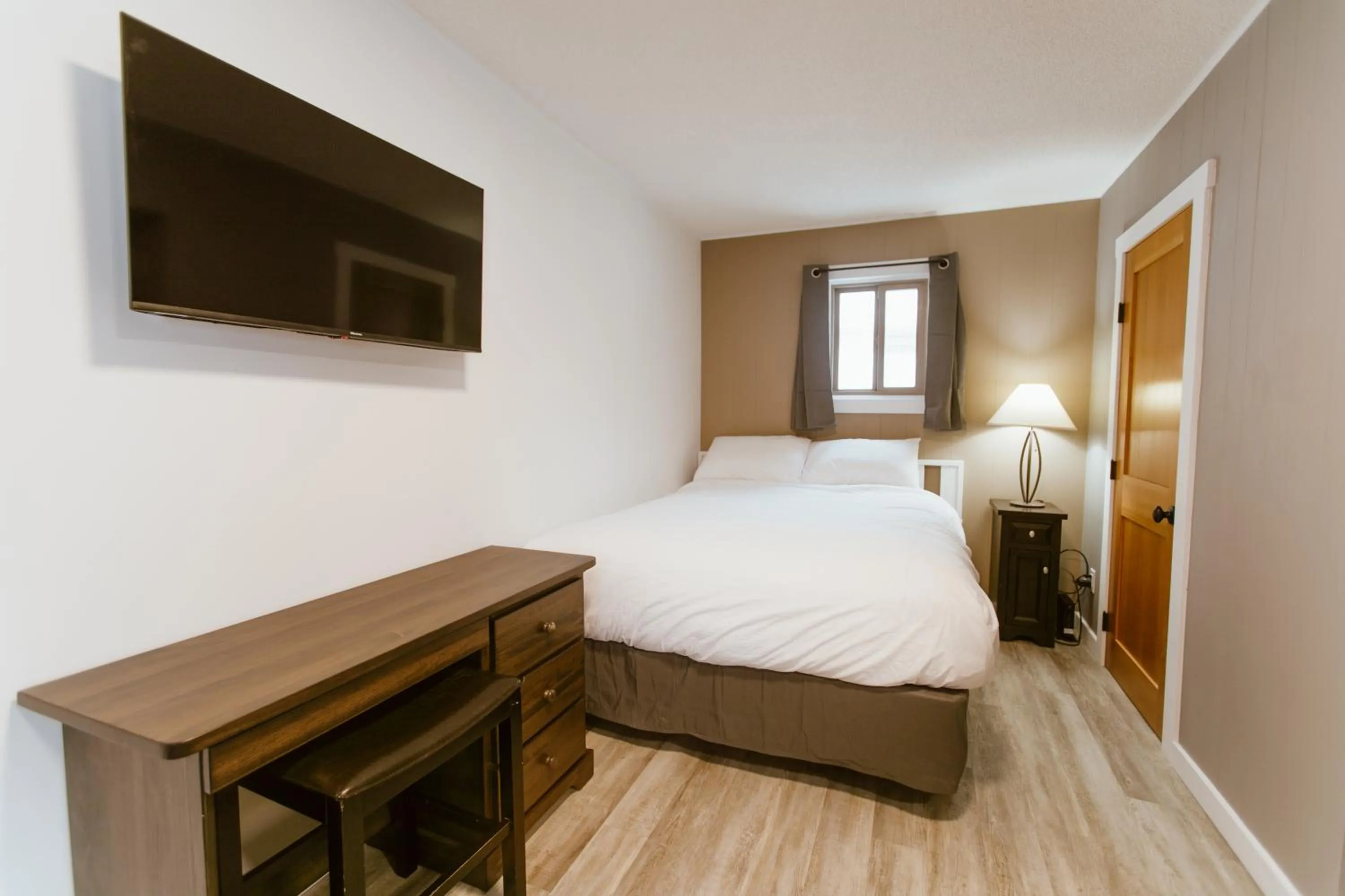 Bed in Lone Star Motel