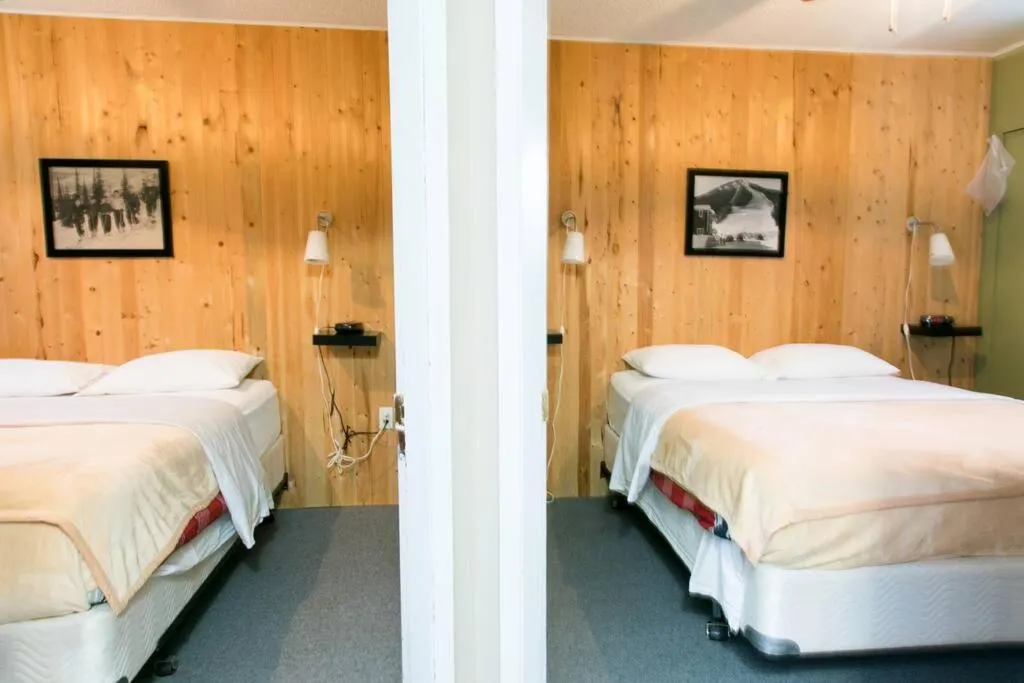 Bed in Lone Star Motel