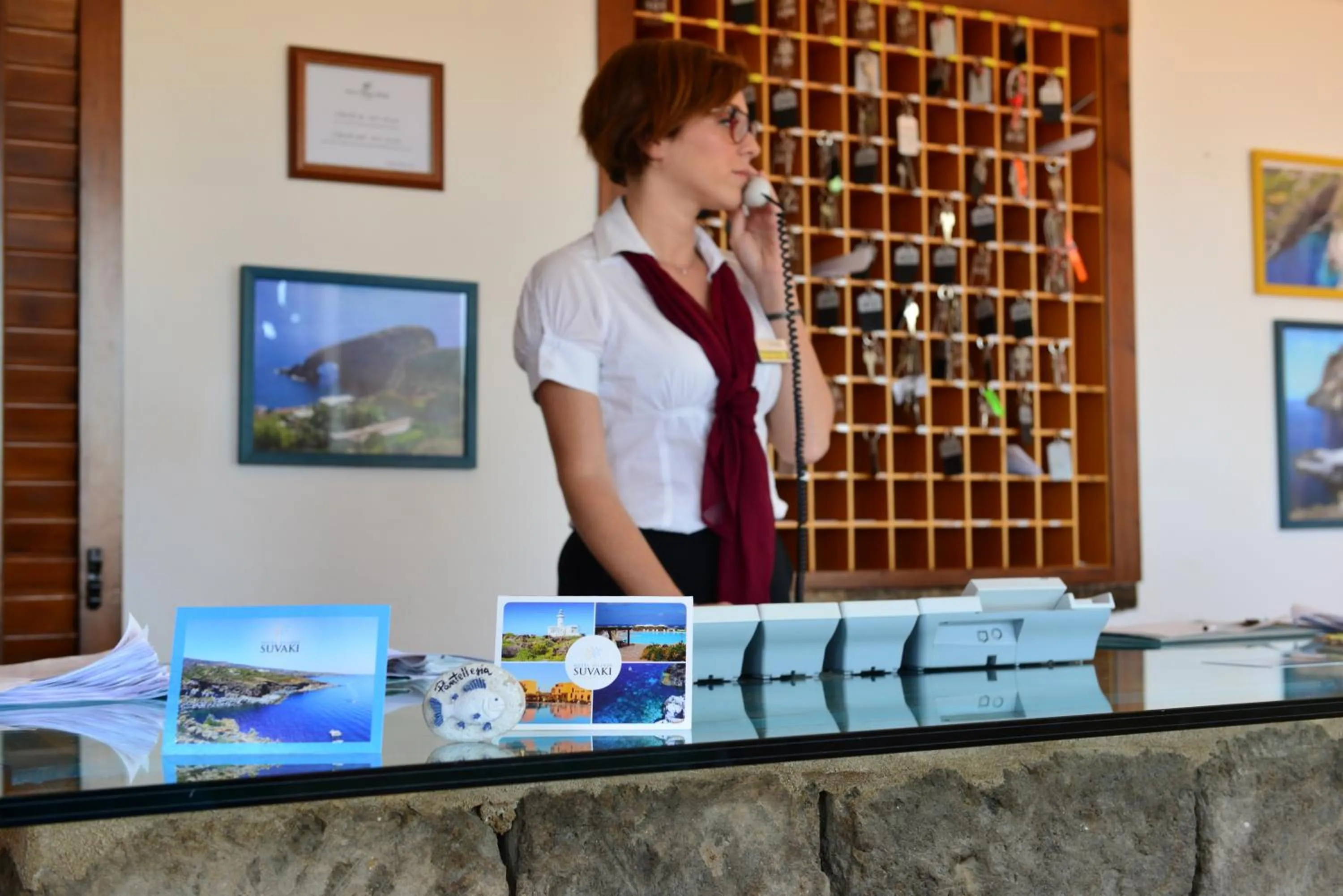 Lobby or reception in Pantelleria Resort