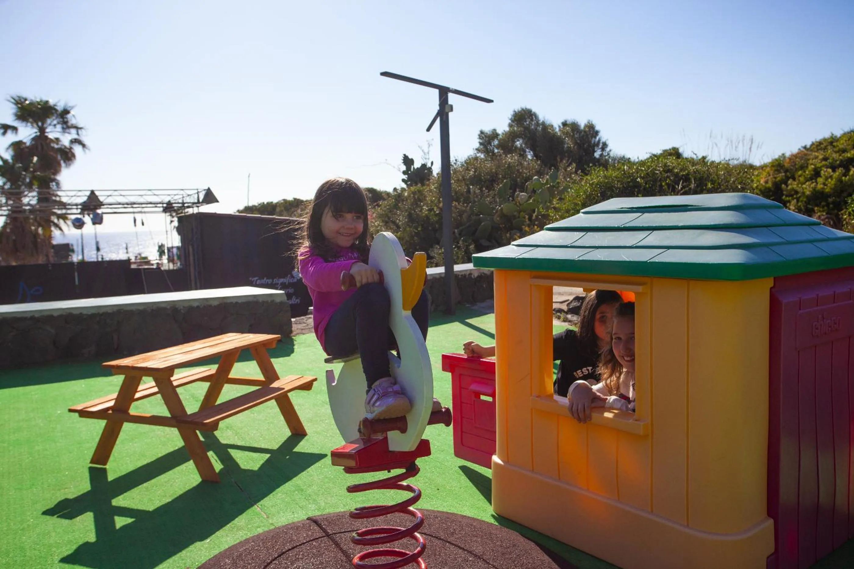 Children play ground in Pantelleria Resort
