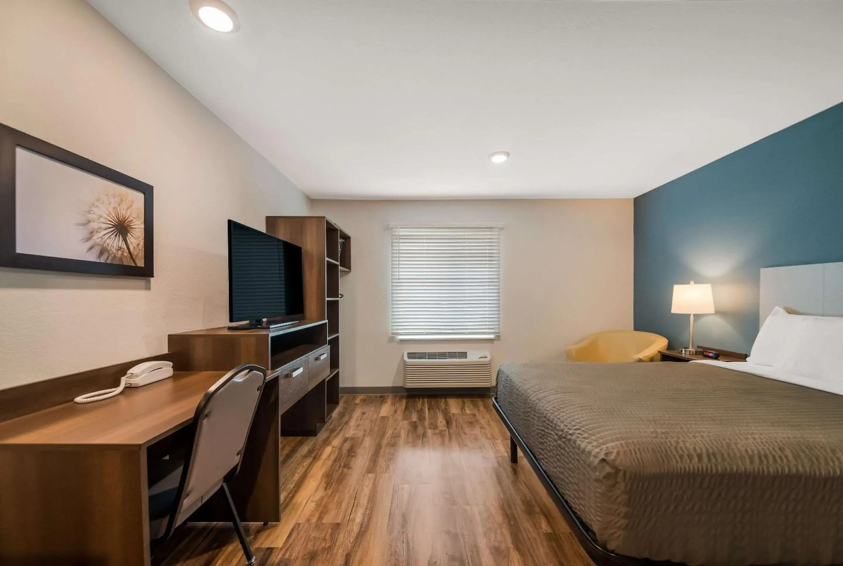 Queen Room - Non Smoking in WoodSpring Suites Inverness Queen Room - Non Smoking in WoodSpring Suites Inverness