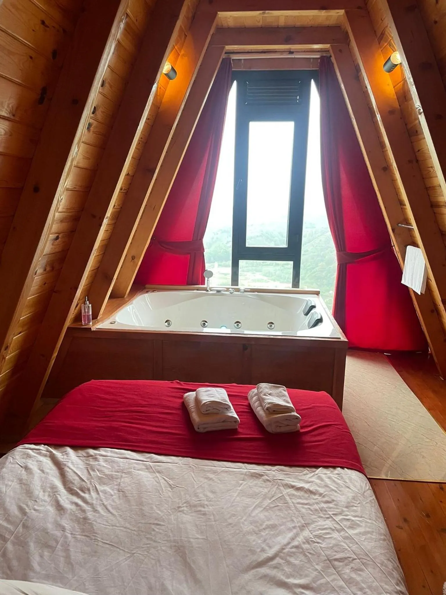 Bed in Dağderebungalow