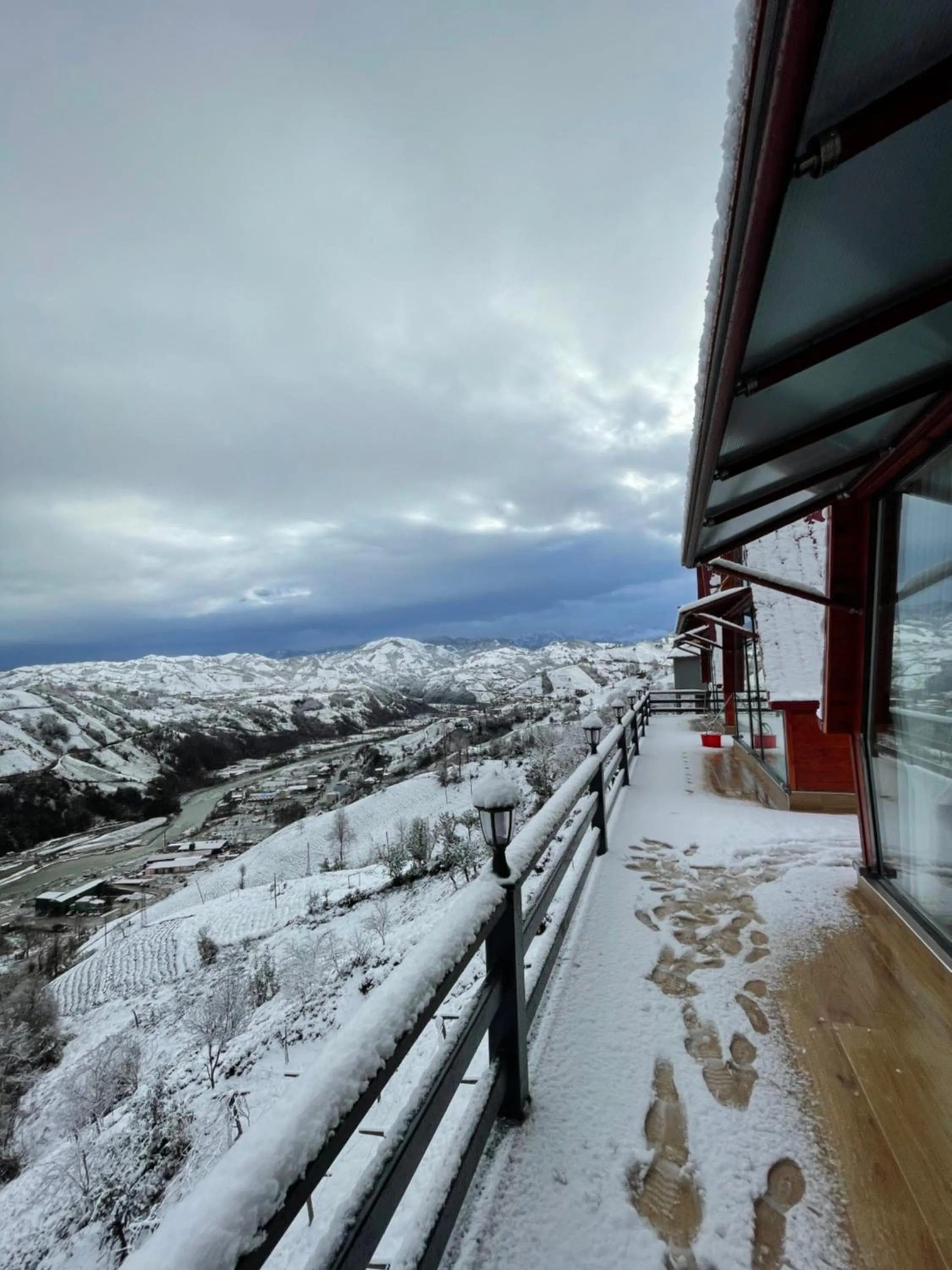 Winter in Dağderebungalow