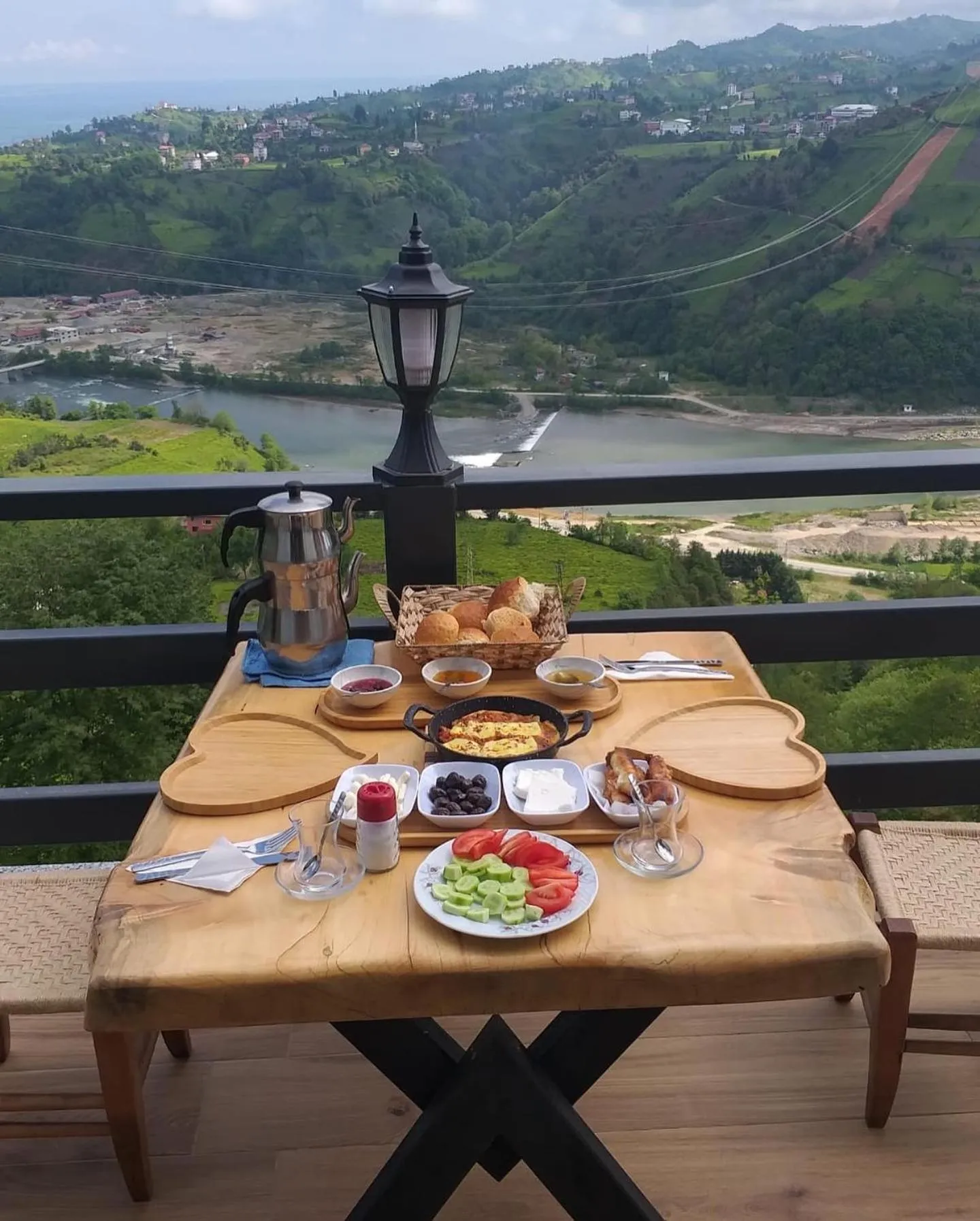 Balcony/Terrace in Dağderebungalow